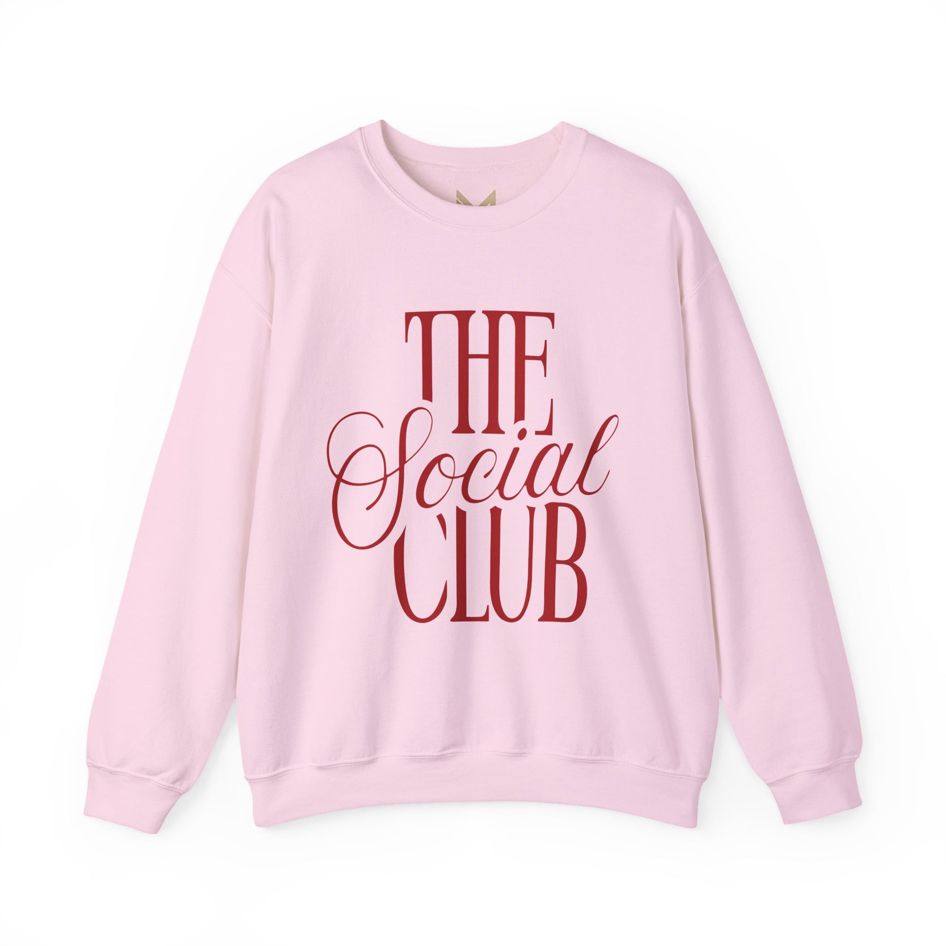 Chic Social Club Sweatshirt, Cozy Unisex Crewneck, Fashionable Gift for Friends, Casual Wardrobe Essential, Perfect for Hangouts and [...] Printify