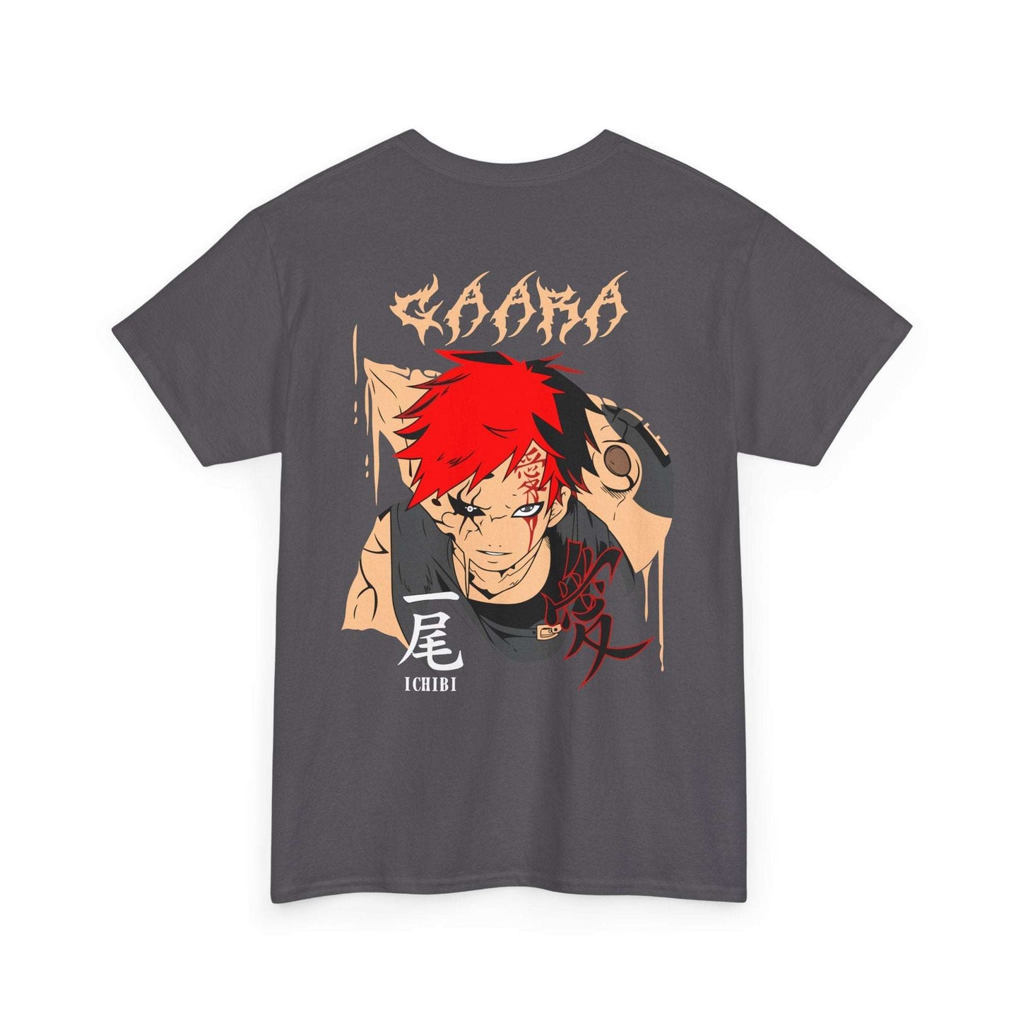 Gaara Graphic Tee — Anime Character Back Print T-Shirt Maklenn Gaara Graphic Tee — Anime Character Back Print T-Shirt T-Shirt Maklenn www.maklenn.com India 20.77