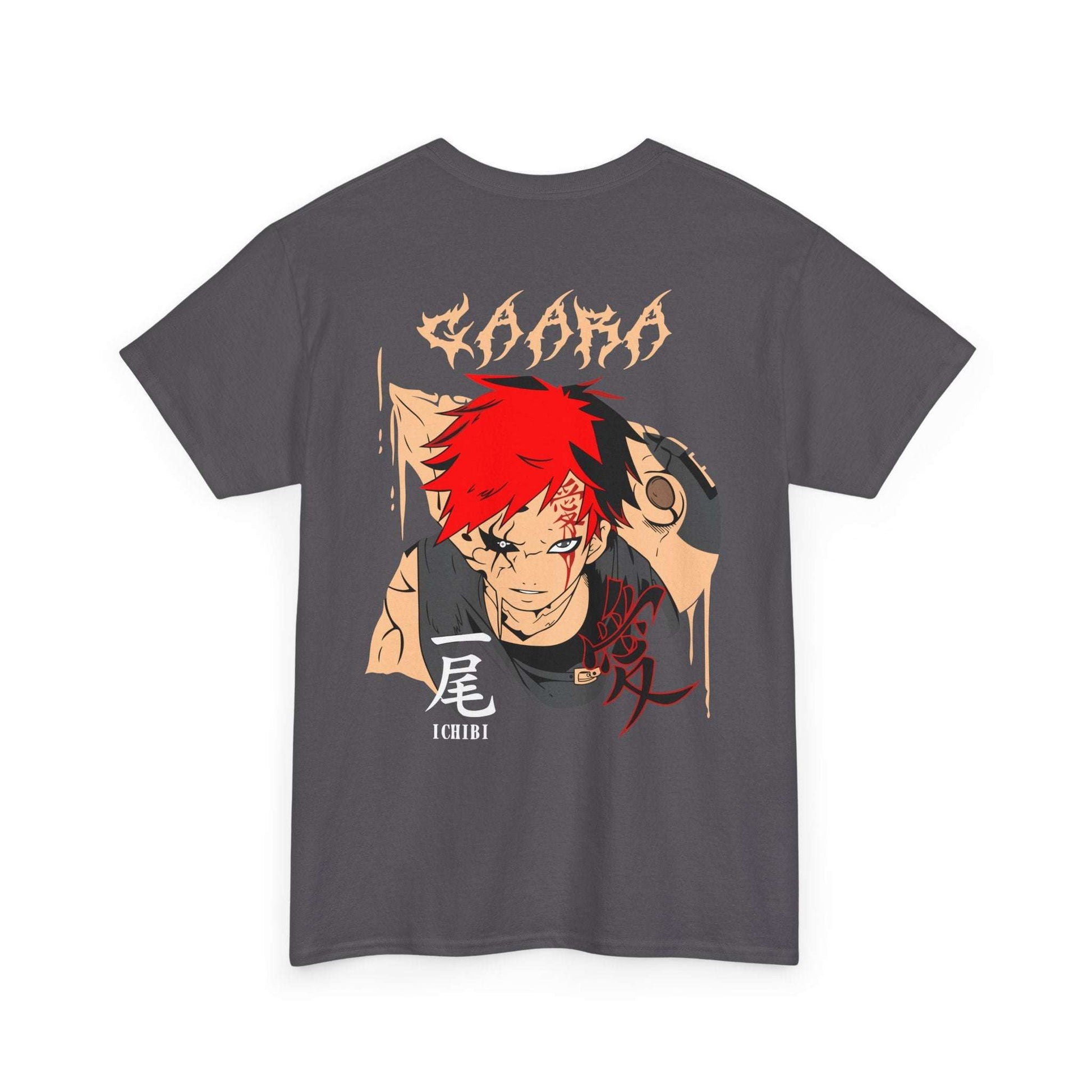 Gaara Graphic Tee — Anime Character Back Print T-Shirt Maklenn Gaara Graphic Tee — Anime Character Back Print T-Shirt T-Shirt Maklenn www.maklenn.com India 20.77