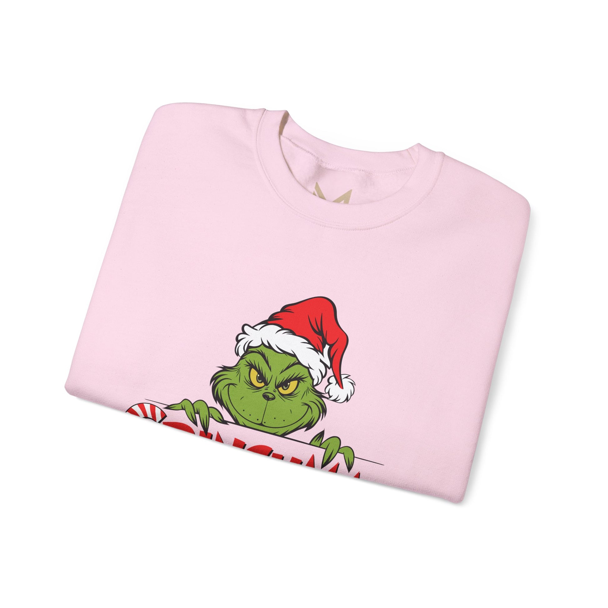 Grinchmas Sweatshirt – Funny Christmas Crewneck with Holiday Grinch Design Printify