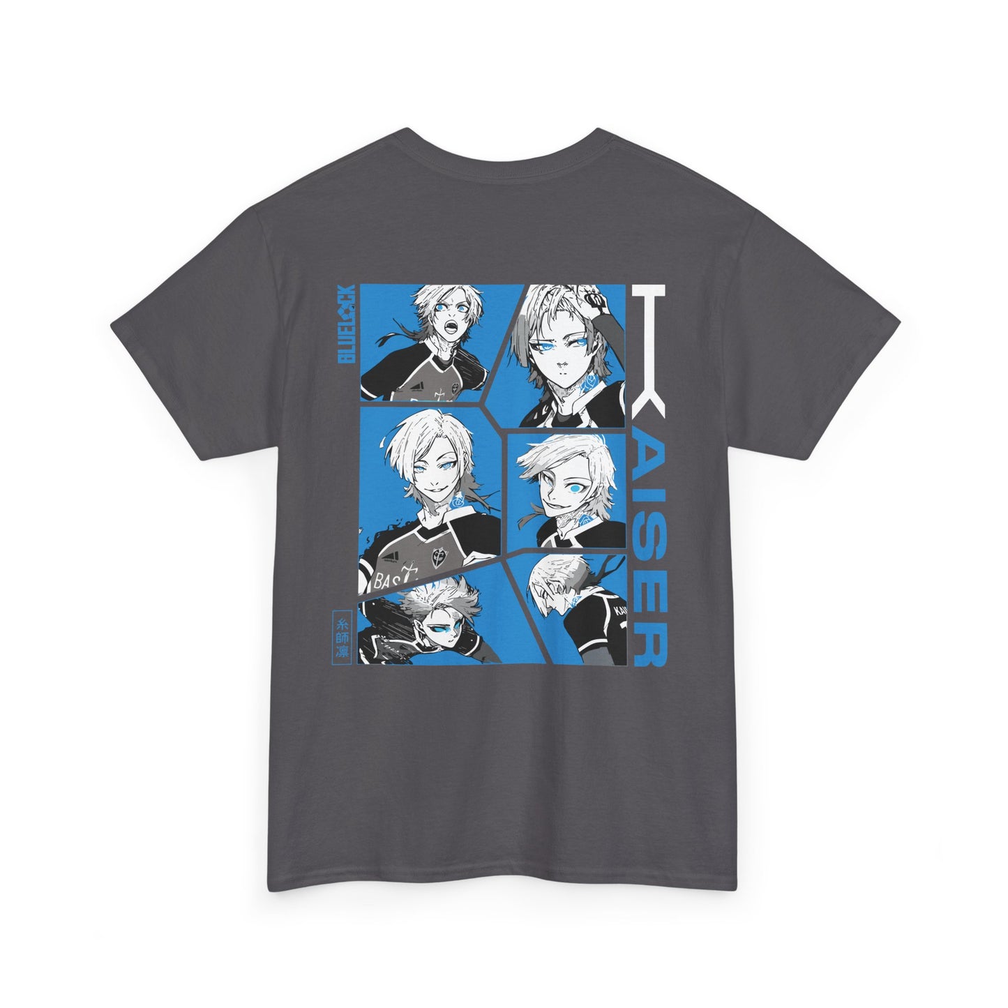 Kaiser "Blue Rose" Blue Lock Heavyweight Tee | Maklenn
