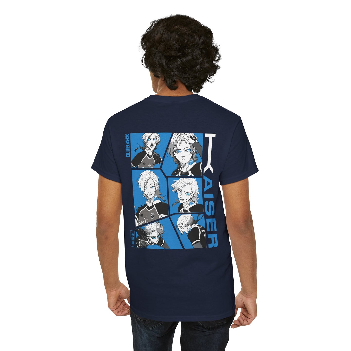 Kaiser "Blue Rose" Blue Lock Heavyweight Tee | Maklenn