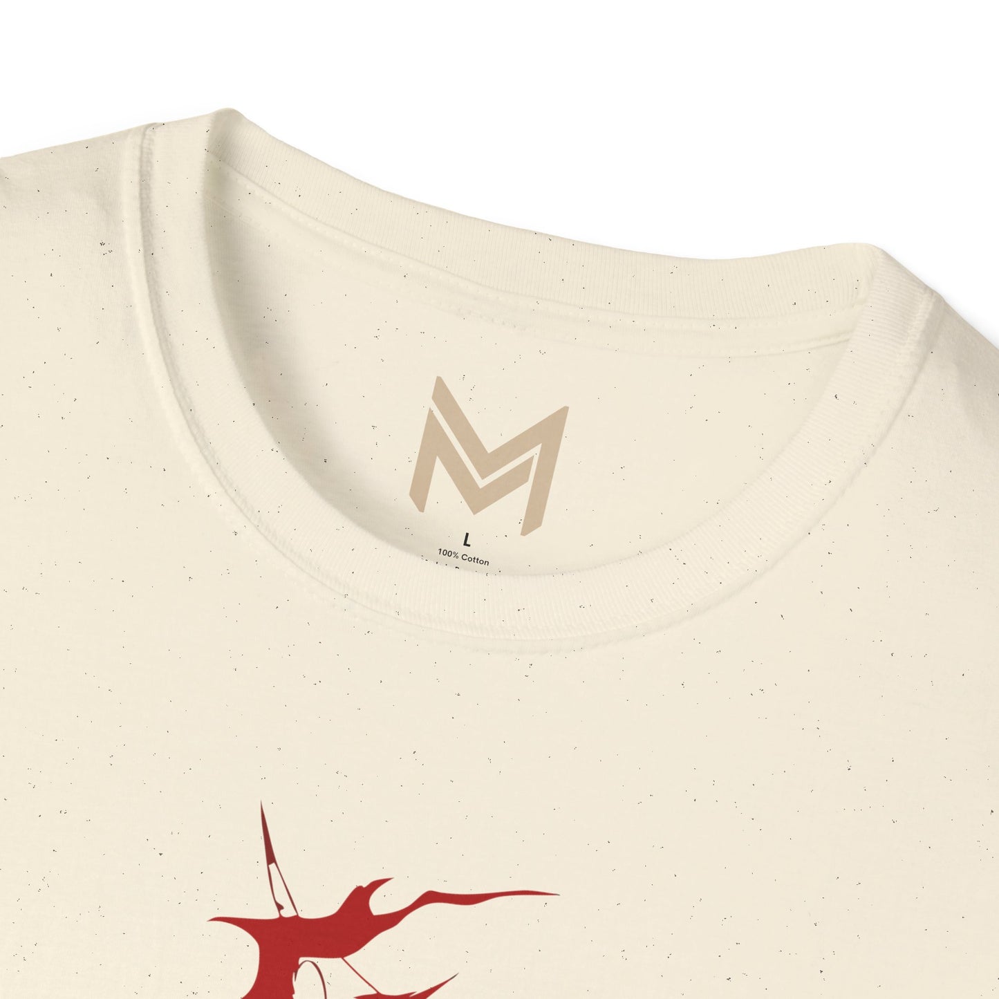 Unisex Graphic T-Shirt - Edgy Red Design, Casual Wear, Streetwear, Gift for Him/Her, Trendy Fashion, Everyday Style Printify