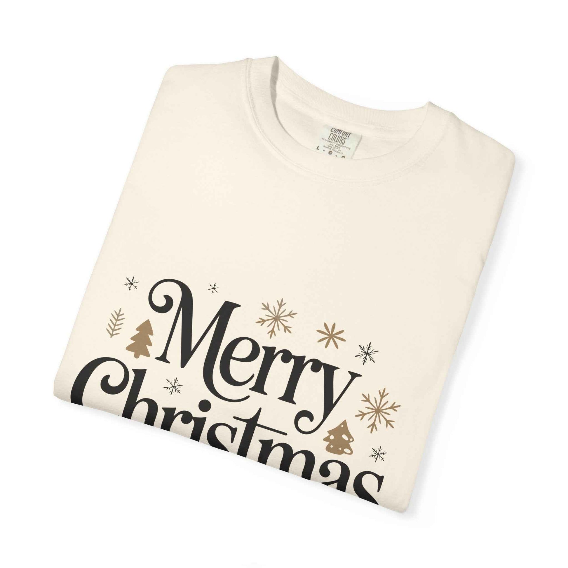 Merry Christmas T-Shirt — Classic Holiday Graphic Tee