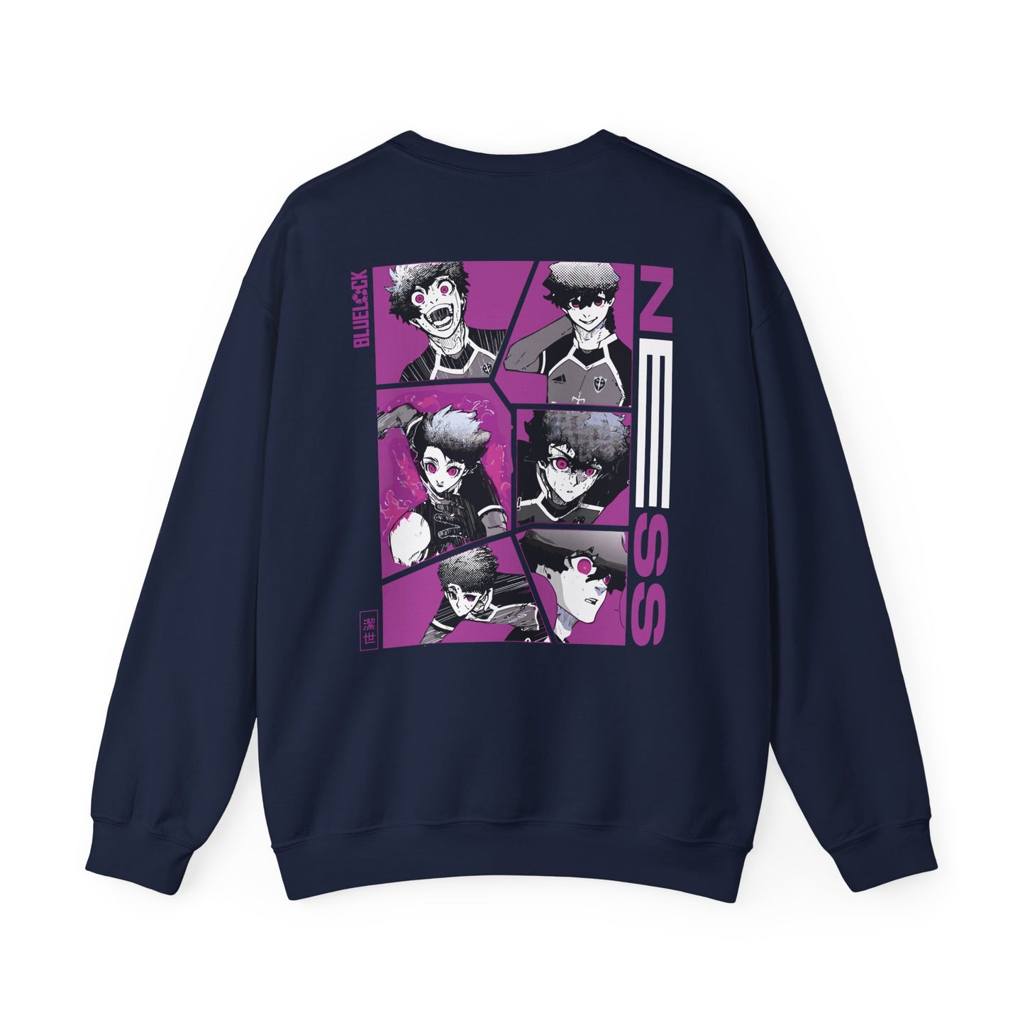 Ness "Brain" Blue Lock Heavyweight Tee | Maklenn
