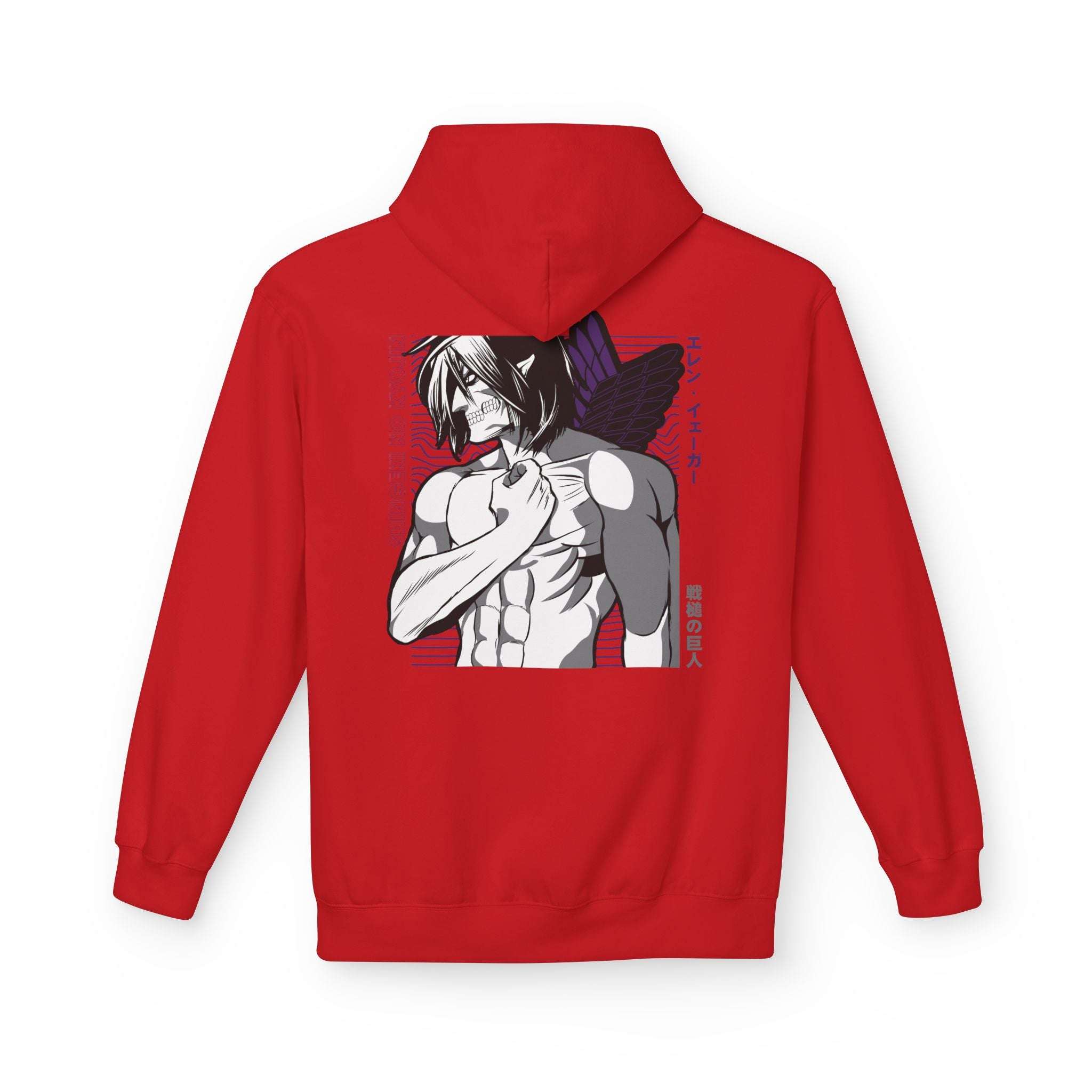 Eren - Attack on Titan Maklenn Eren - Attack on Titan Hoodie Maklenn www.maklenn.com India 39.87