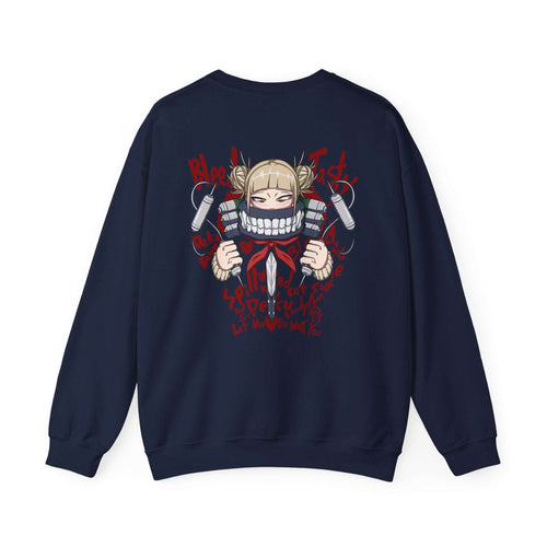 Premium Anime Streetwear Crewneck – Maklenn – Back View