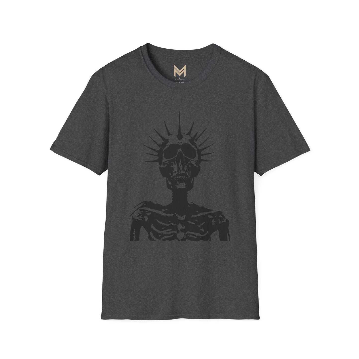 Edgy Skeleton Graphic Tee | Unisex Softstyle T-Shirt, Halloween Costume, Alternative Fashion, Gift for Him/Her, Casual Wear Printify
