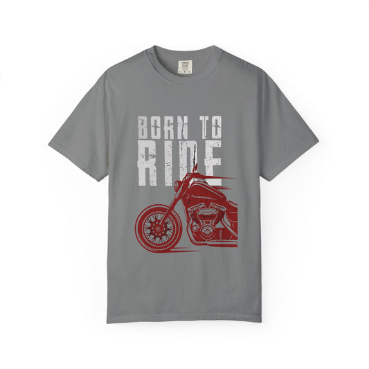 Born to Ride Motorcycle T-Shirt, Unisex Tee, Biker Apparel, Gift for Motorcycle Lovers, Casual Wear, Adventure Enthusiast Shirt Printify