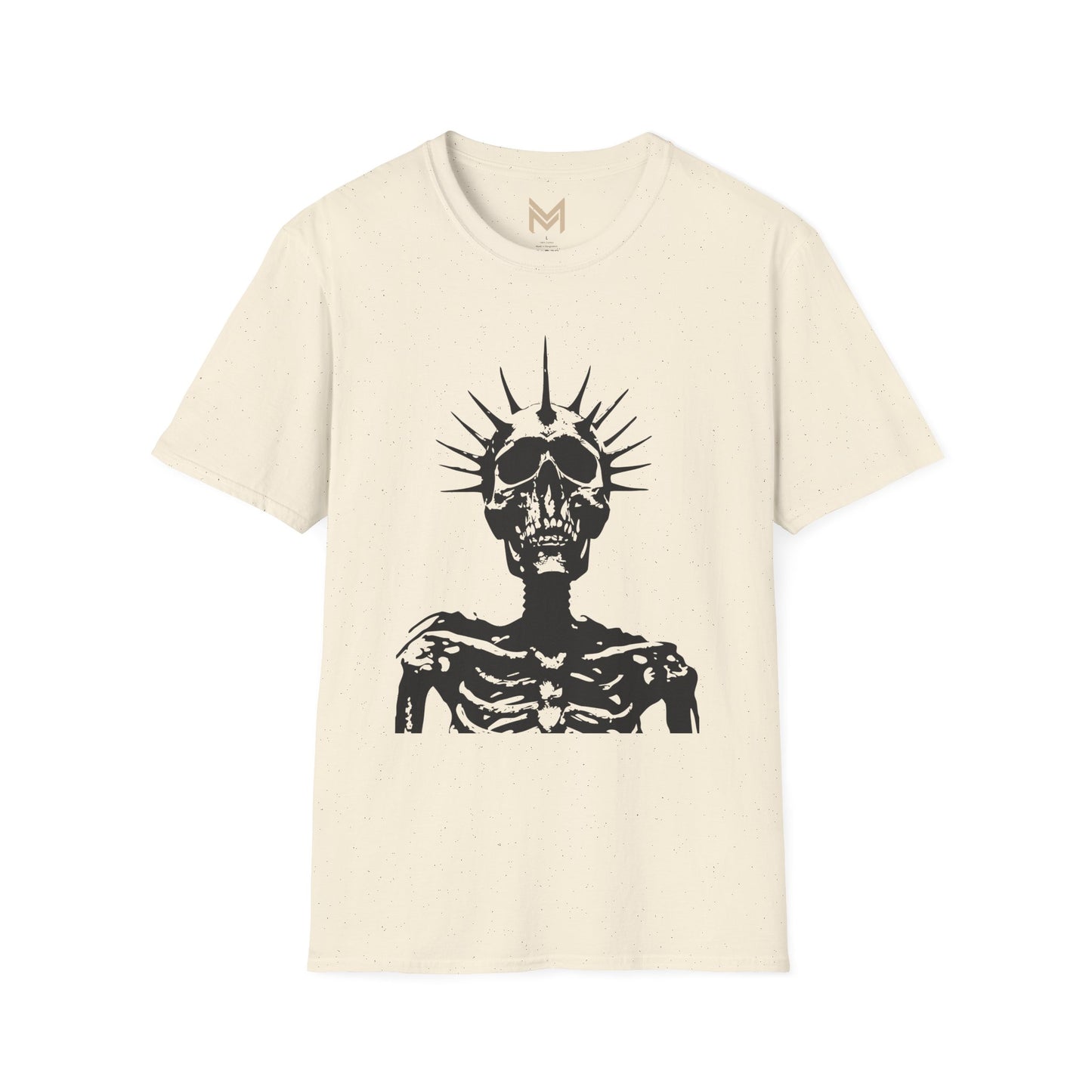 Edgy Skeleton Graphic Tee | Unisex Softstyle T-Shirt, Halloween Costume, Alternative Fashion, Gift for Him/Her, Casual Wear Printify