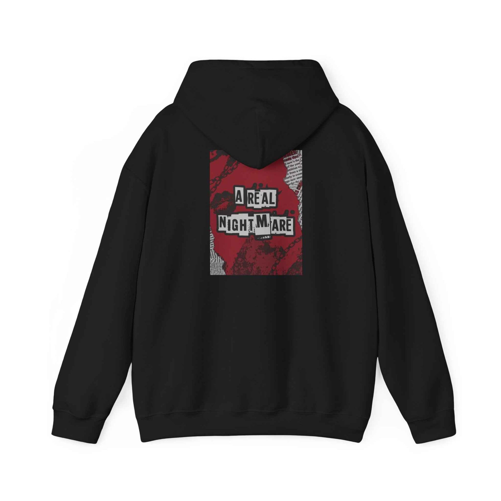 A Real Nightmare Hoodie - Cozy Unisex Sweatshirt for Halloween, Casual Wear, Gifts, Fall Fashion, Party,USA trend, Mens hoodie us,Australia genz edition,Canada online hoodie fashion