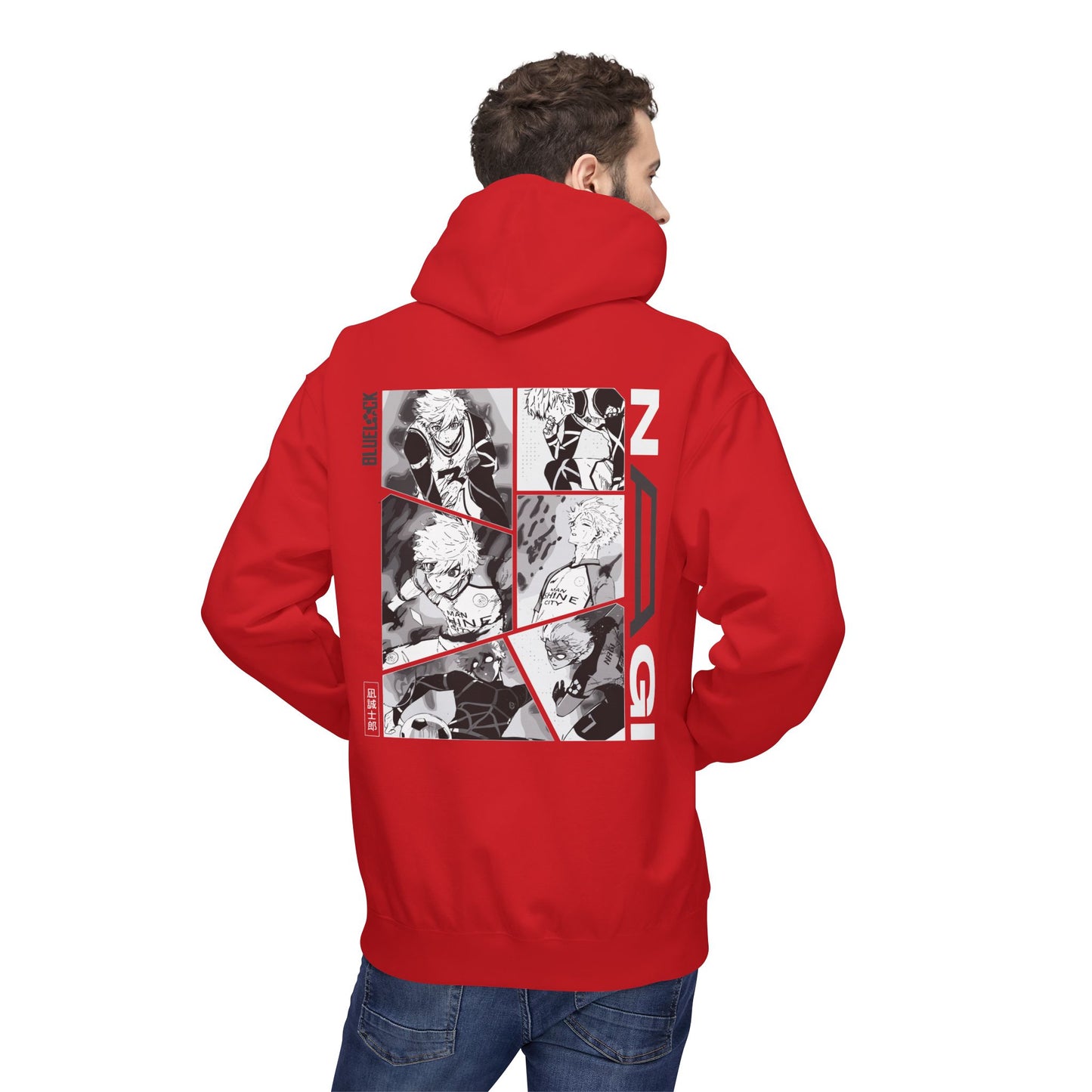 Nagi "Lazy Genius" Blue Lock Hoodie | Maklenn