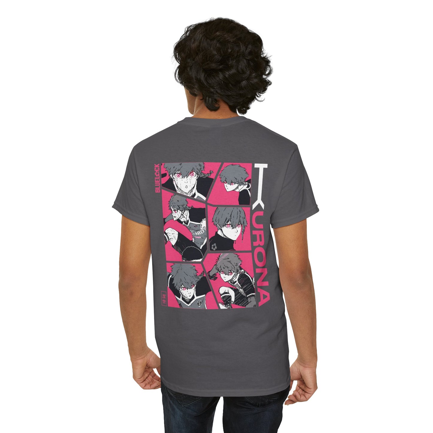 Kurona "Twin Fang" Blue Lock Heavyweight Tee | Maklenn