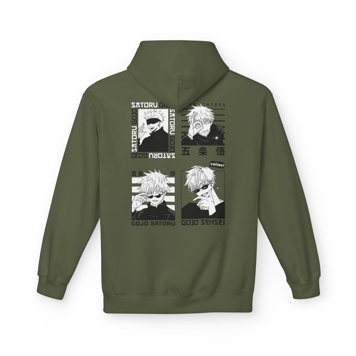 Jujutsu Kaisen Hoodie — Gojo & Characters Graphic Anime Pullover