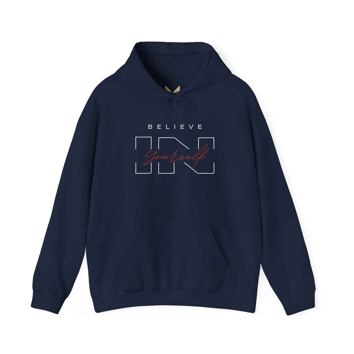 Believe in Yourself Hoodie - Inspirational Unisex Sweatshirt, Cozy Pullover, Motivational Gift, Self-Care Apparel, Everyday Comfort