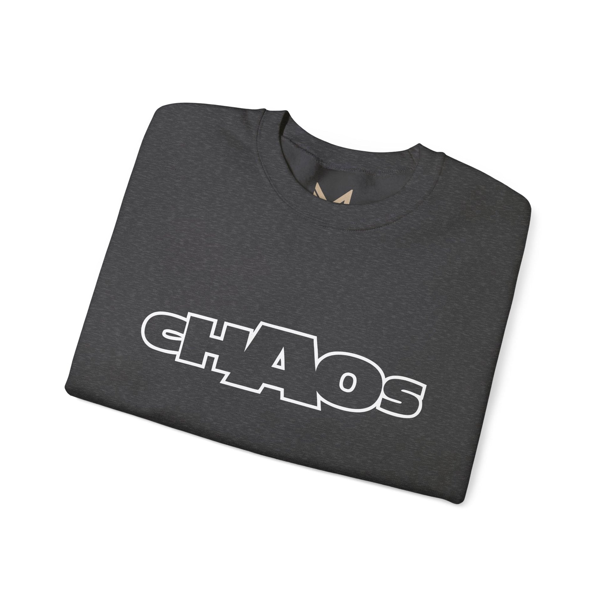 Chaos Unisex Heavy Blend™ Crewneck Sweatshirt | Cozy Streetwear, Casual Outfit, Trendy Gift, Everyday Wear, Graphic Apparel, Unisex Top - Maklenn