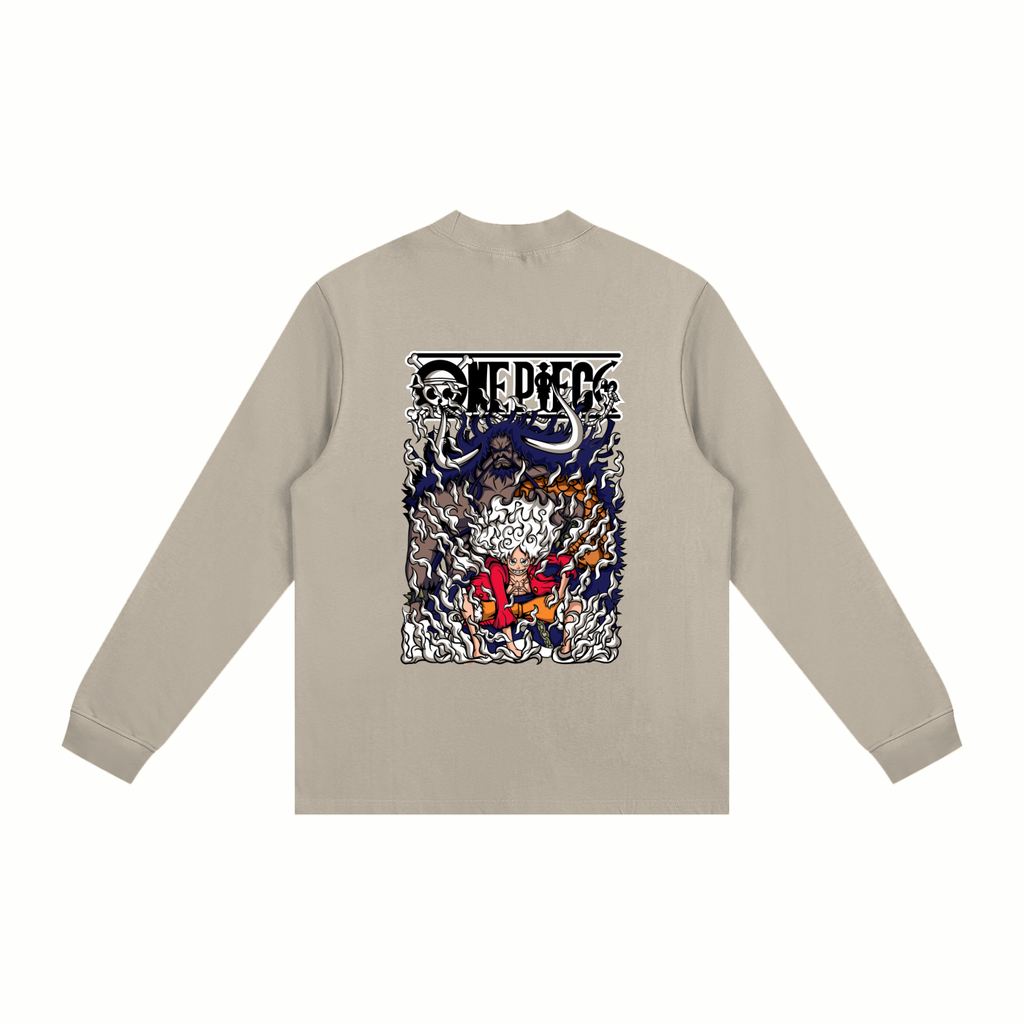 Luffy and Kaido | One Piece | Neck Sweatshirt ODMPOD
