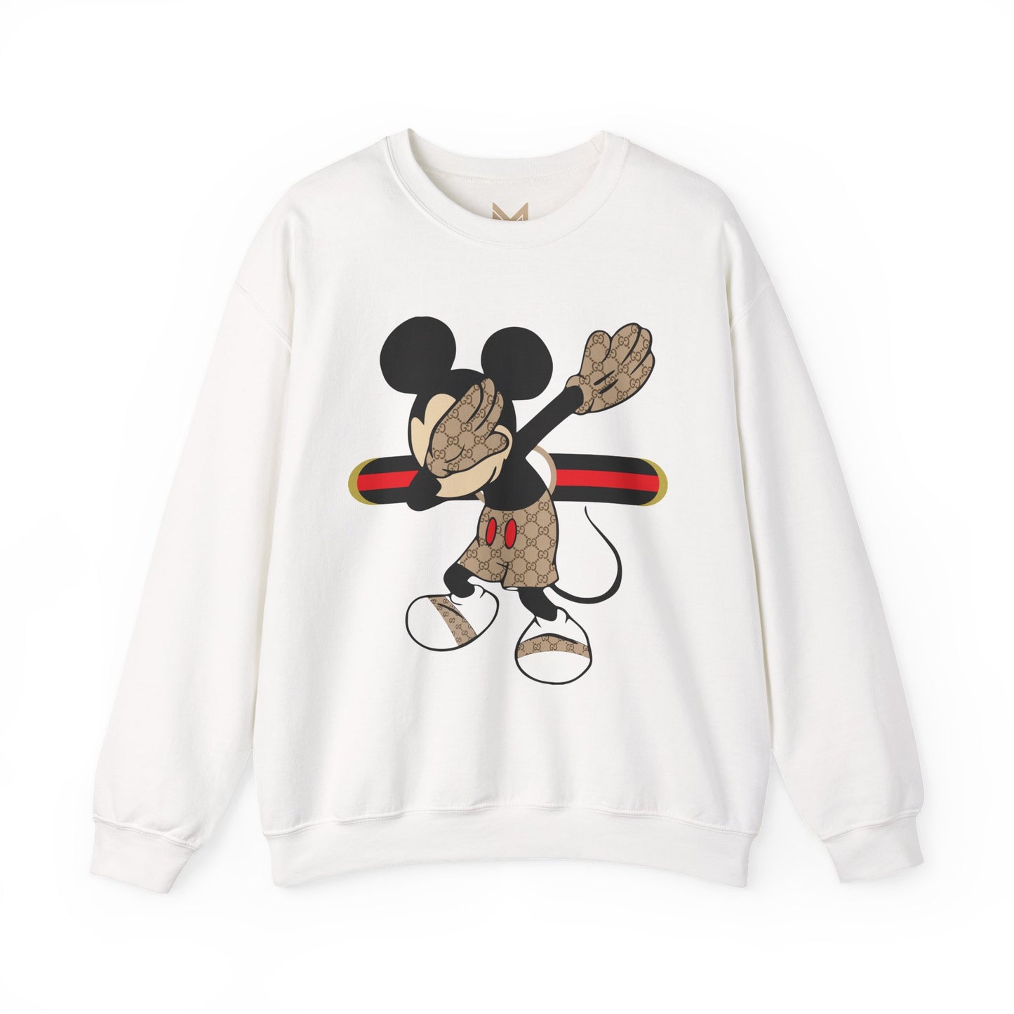Mickey Mouse Graphic Crewneck Sweatshirt, Unisex Warm Casual Wear, Perfect for Disney Fans, Gift for Birthdays, Cozy Lounge Top Printify