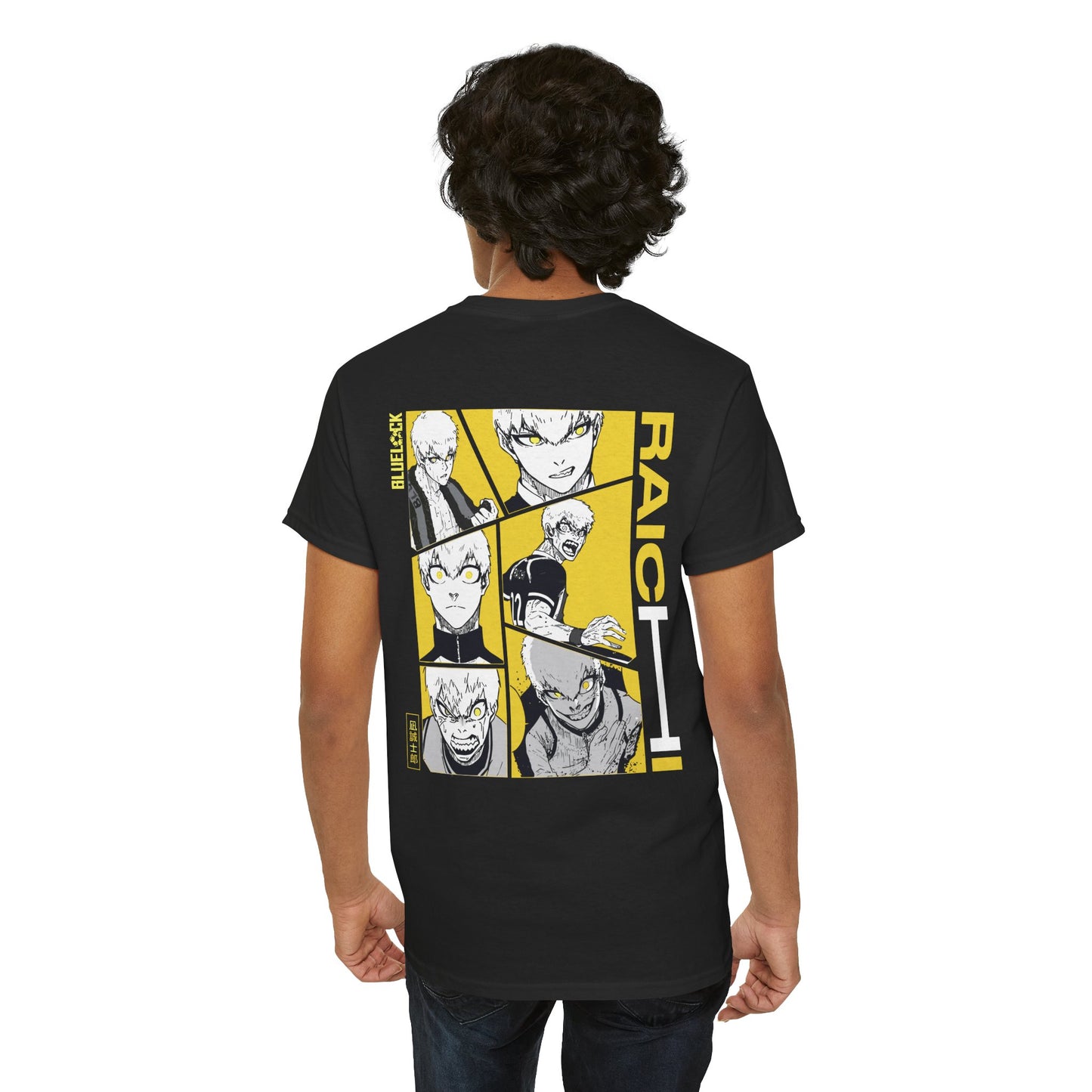 Raichi "Heat" Blue Lock Heavyweight Tee | Maklenn