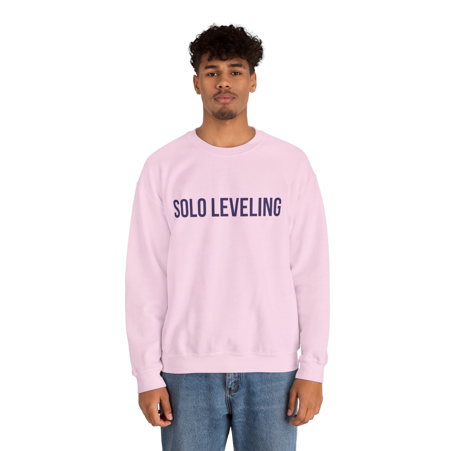 Solo Leveling Crewneck Sweatshirt — Anime Character Graphic Pullover