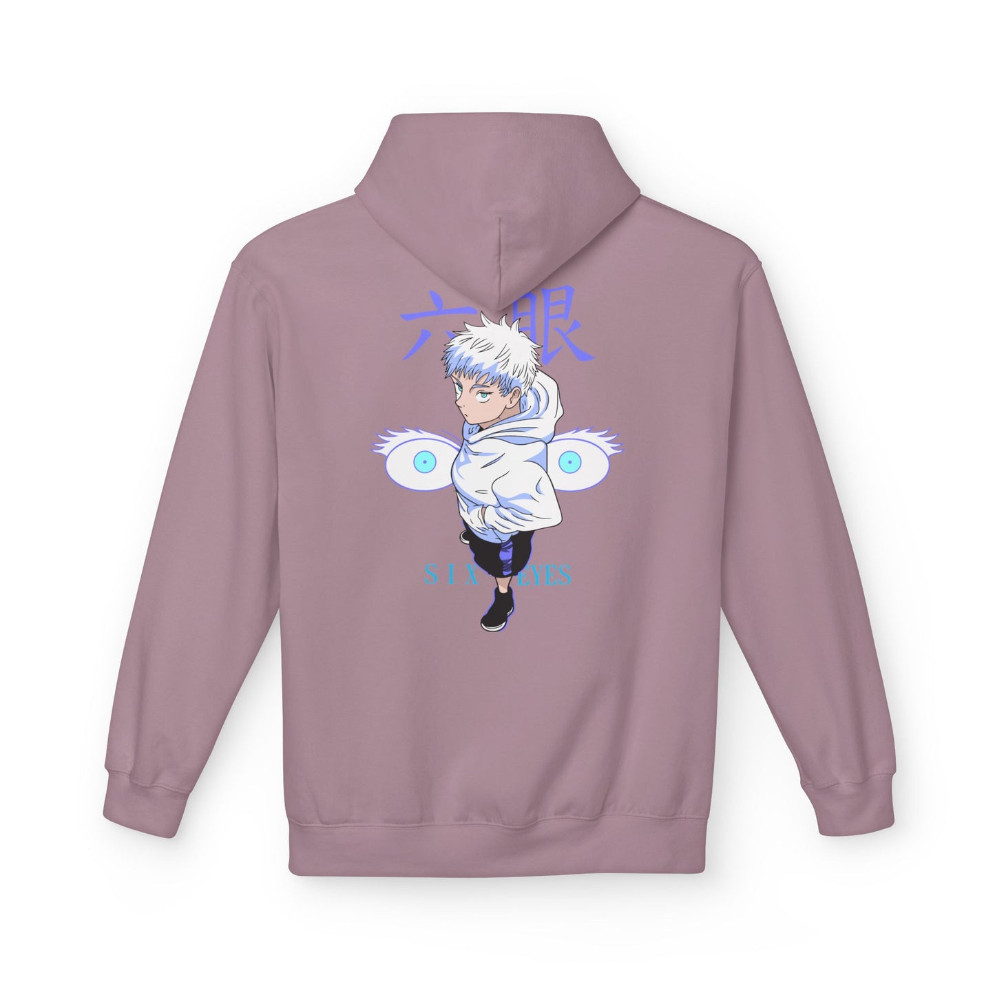Jujutsu Kaisen Satoru Gojo Hoodie — Six Eyes Graphic Anime Pullover