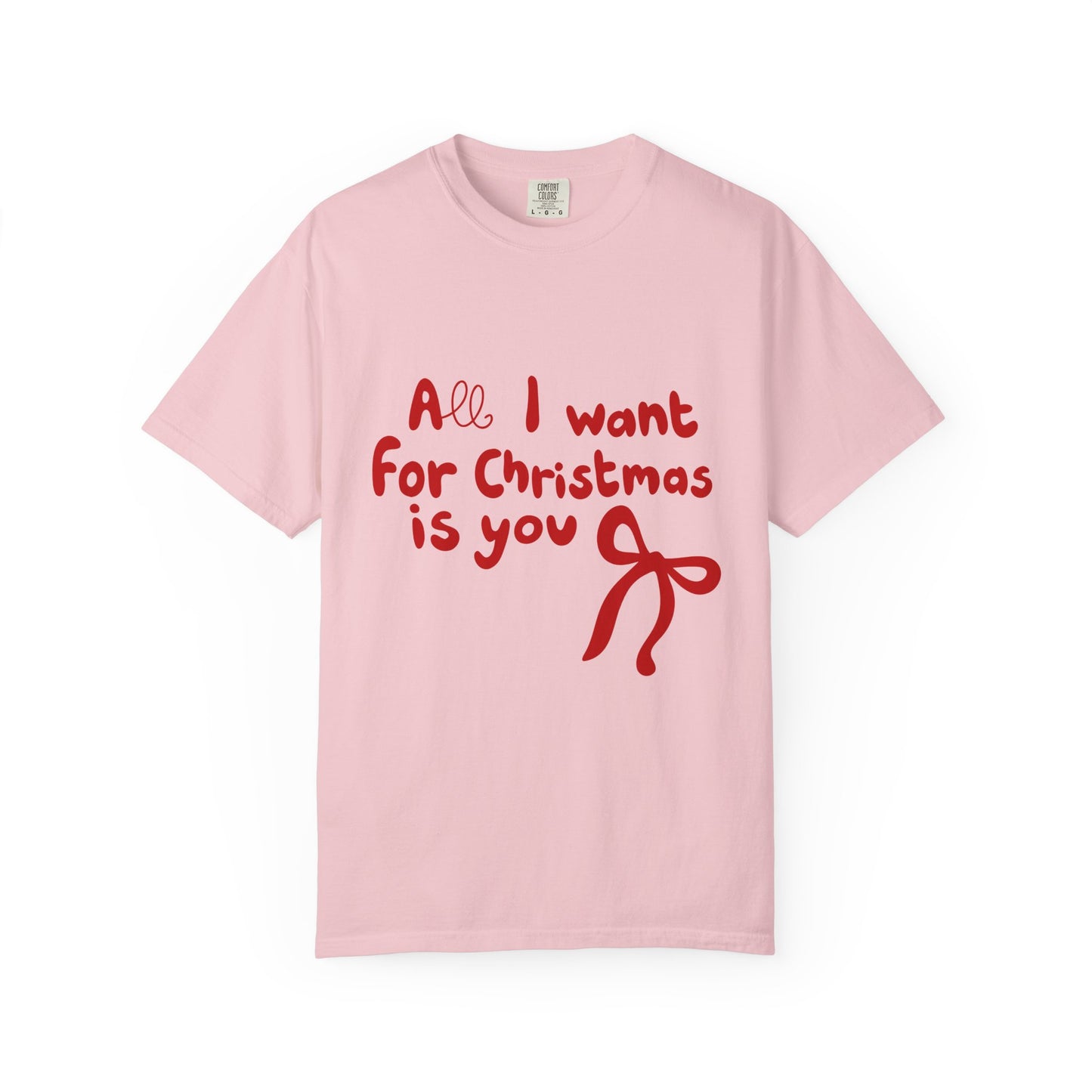 Christmas 'All I Want for Christmas Is You' T-Shirt Printify
