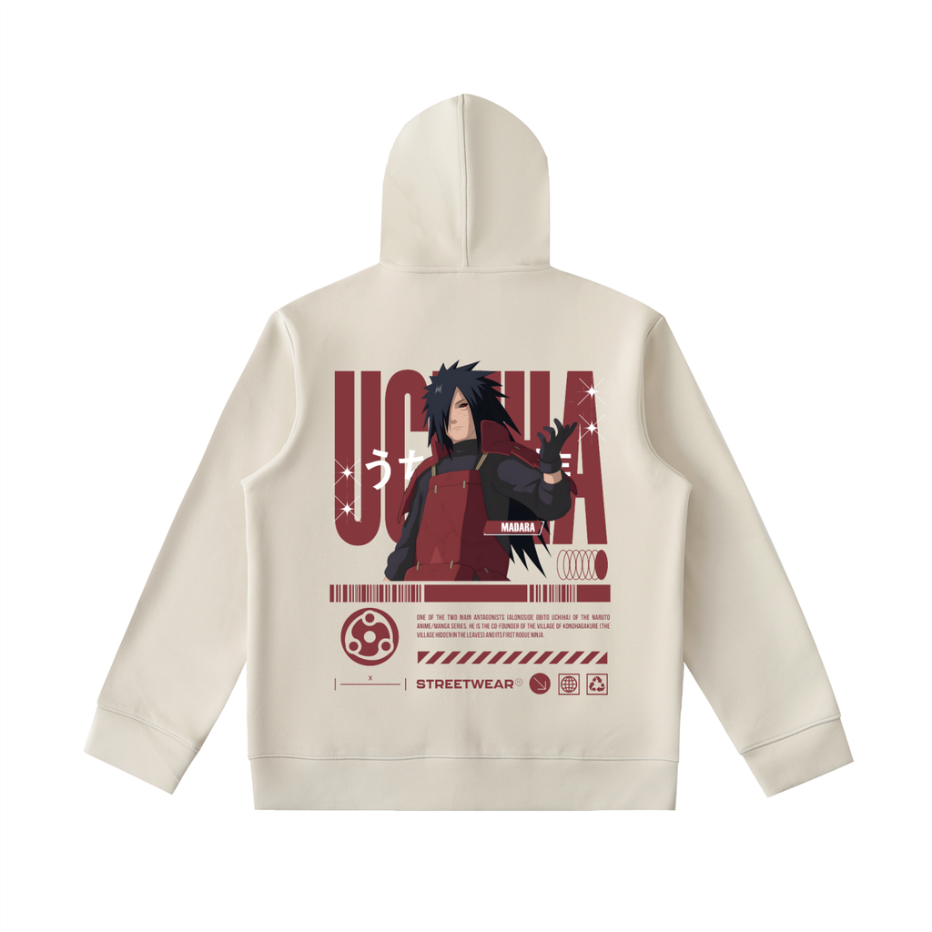 Uchiha Madara | Naruto |  Zip-Up Hoodie ODMPOD