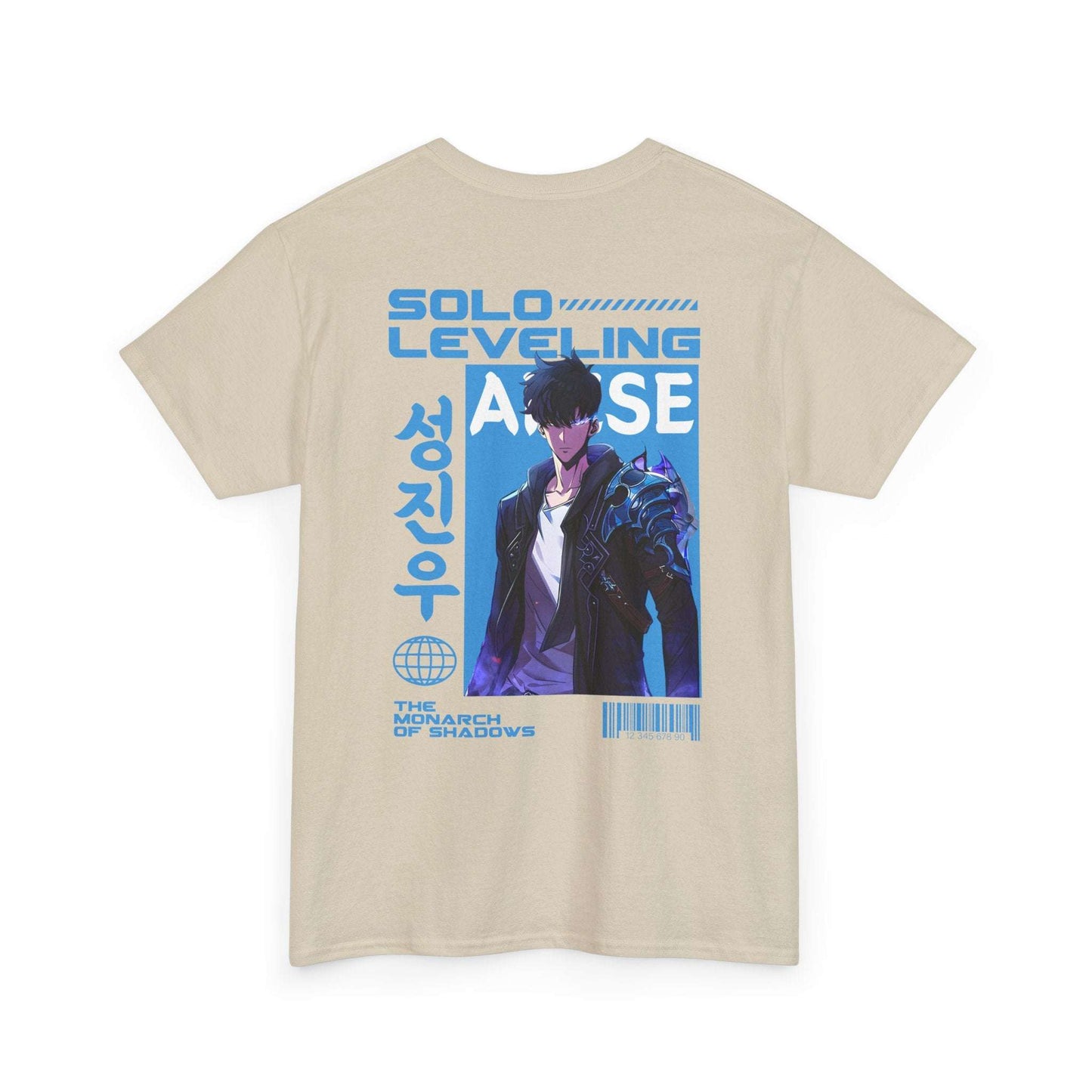 Solo Leveling Graphic Tee — Sung Jinwoo Anime-Inspired Shirt Maklenn Solo Leveling Graphic Tee — Sung Jinwoo Anime-Inspired Shirt T-Shirt Maklenn www.maklenn.com India 21.80