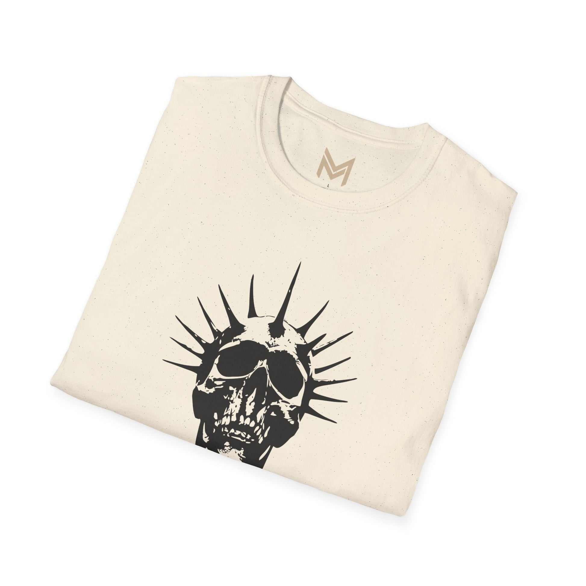 Edgy Skeleton Graphic Tee | Unisex Softstyle T-Shirt, Halloween Costume, Alternative Fashion, Gift for Him/Her, Casual Wear Printify