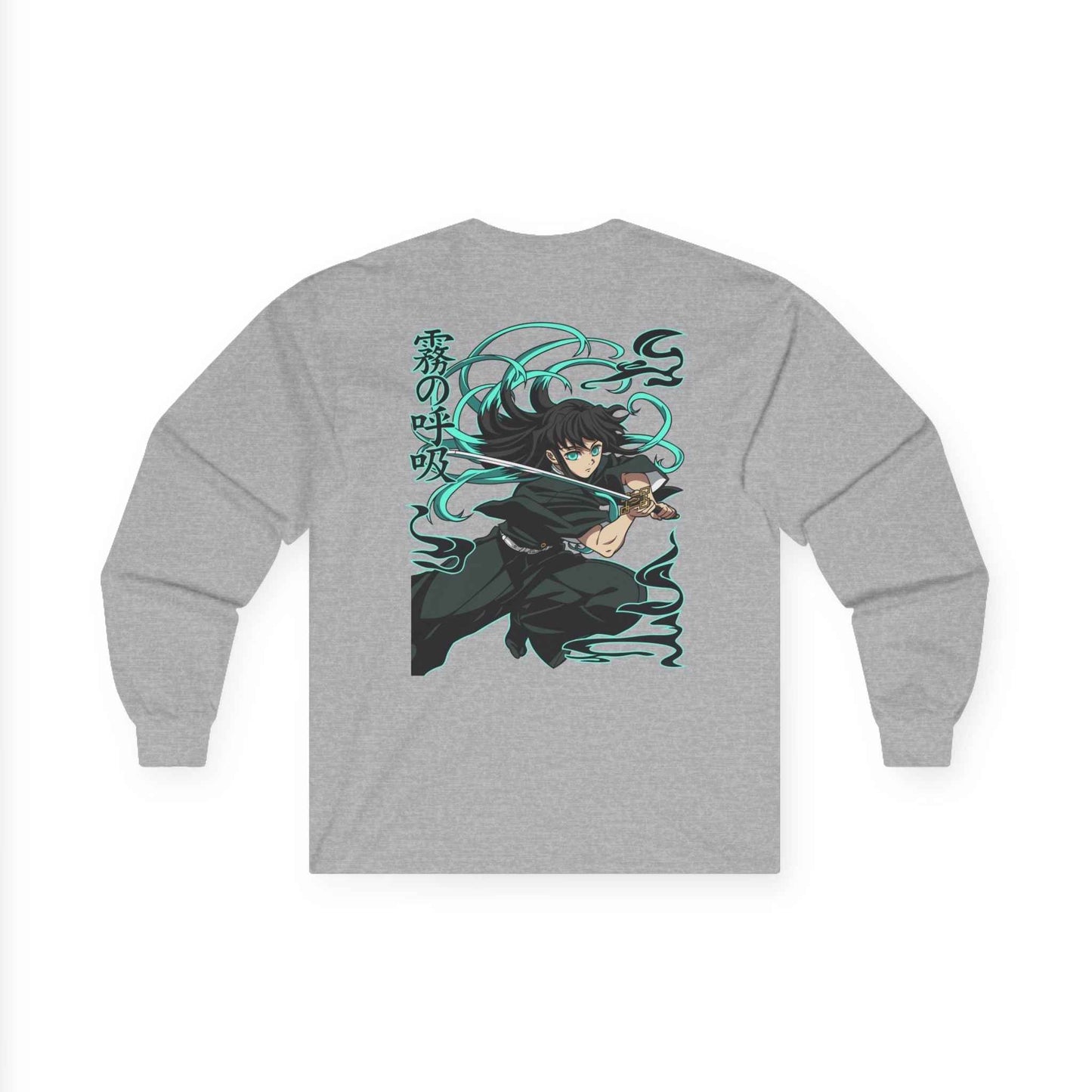 Long Sleeve Tee - Muichiro Tokito (Mist) Hashira Demon Slayer Design
