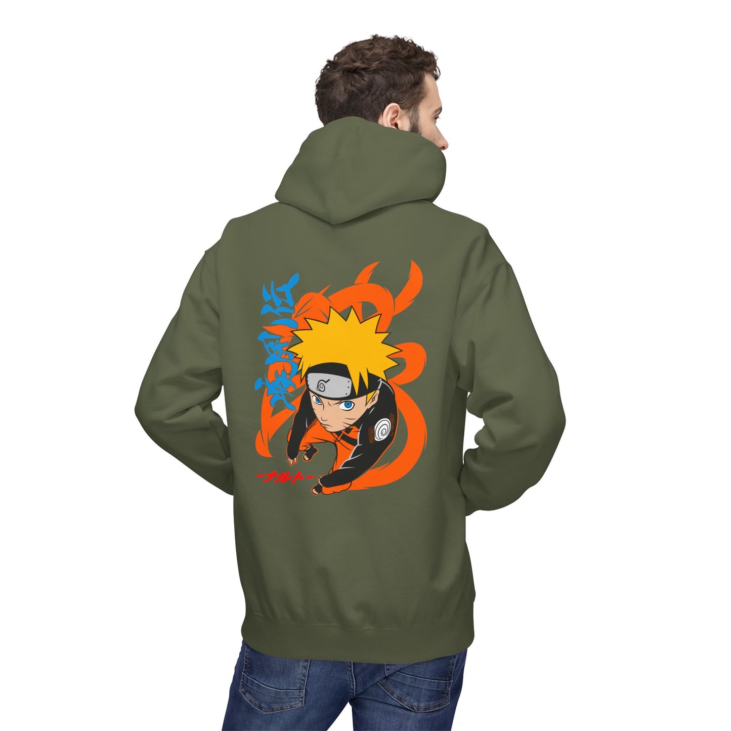 Naruto Shippuden Naruto Uzumaki Action Hoodie — Anime Graphic Pullover