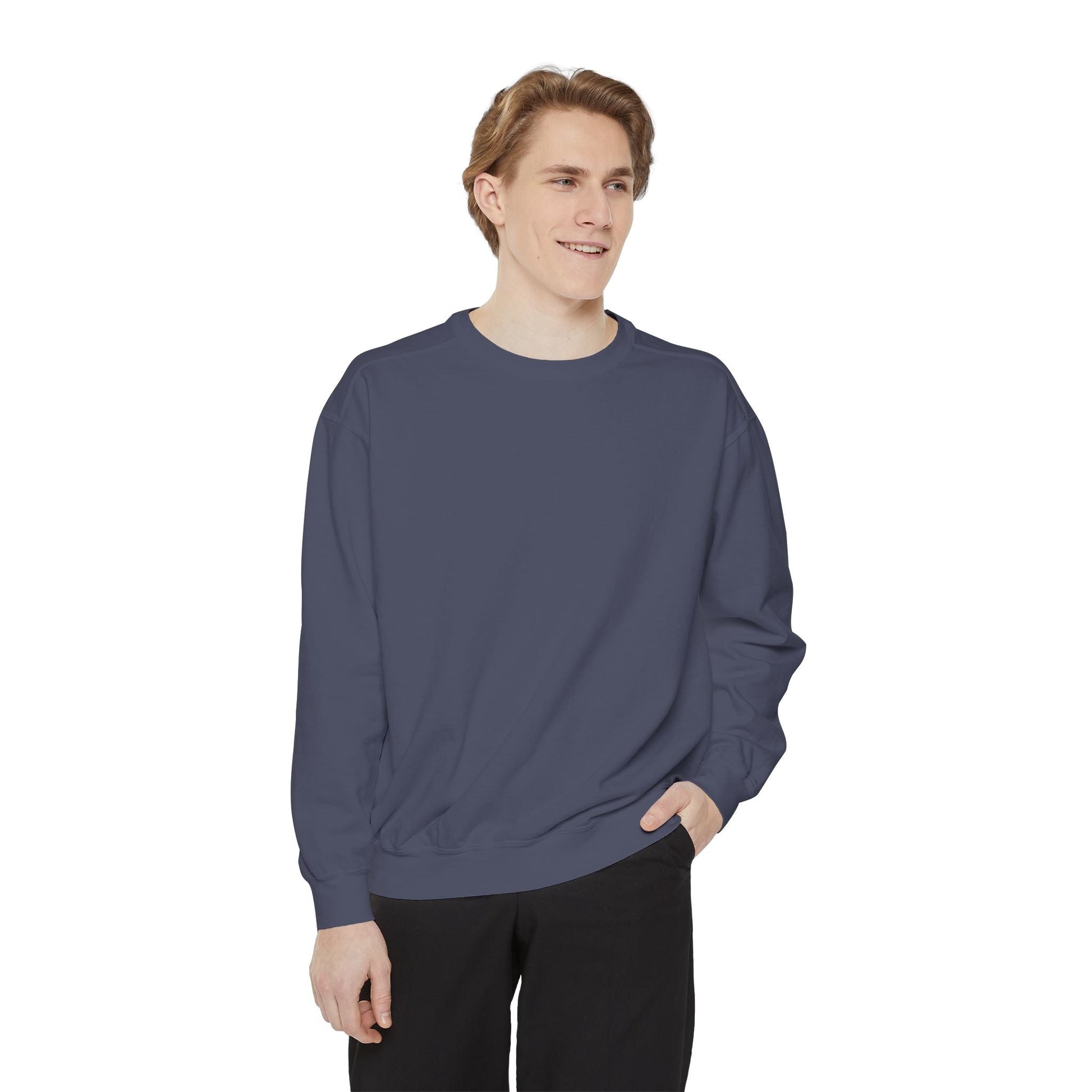 Bold Graphic Unisex Sweatshirt, Cozy Streetwear, Perfect Gift for Comics Fans, Casual Everyday Wear, Unique Holiday Apparel Printify