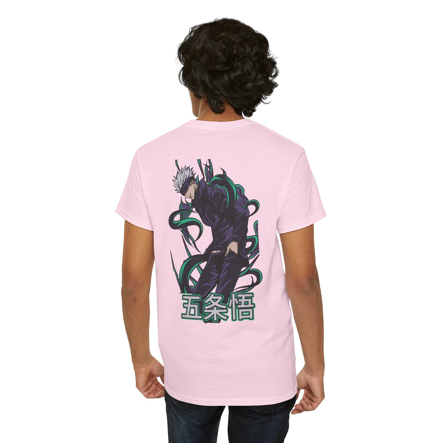 Jujutsu Kaisen Graphic Tee — Gojo Satoru Back Print Shirt