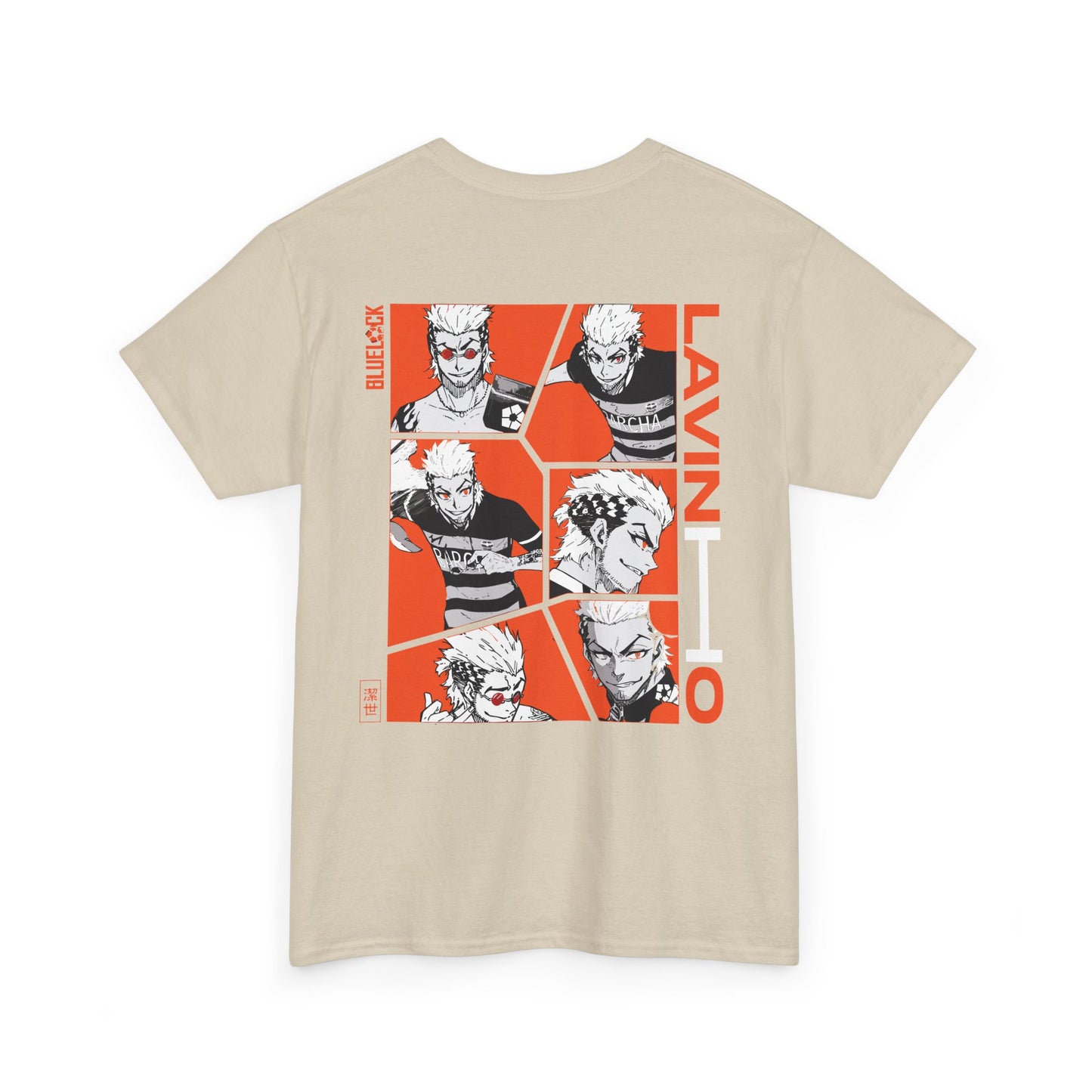Lavinho "Samba Star" Blue Lock Heavyweight Tee | Maklenn