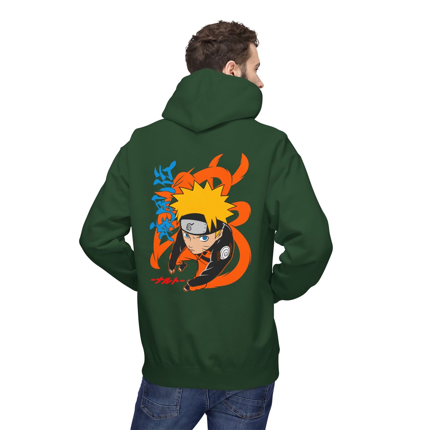 Naruto Shippuden Naruto Uzumaki Action Hoodie — Anime Graphic Pullover