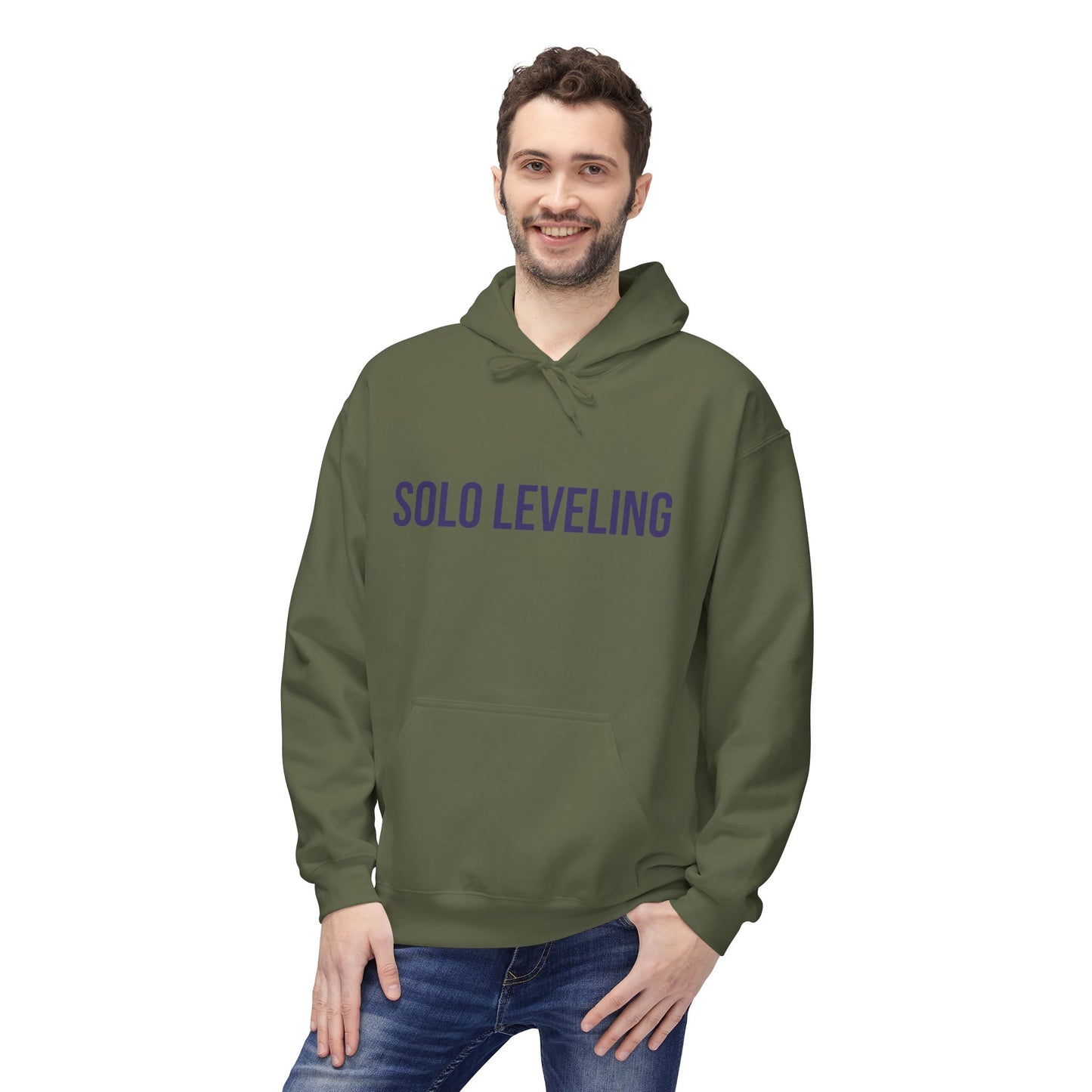 Solo Leveling Hoodie — Anime Graphic Pullover with Sung Jin-Woo Art