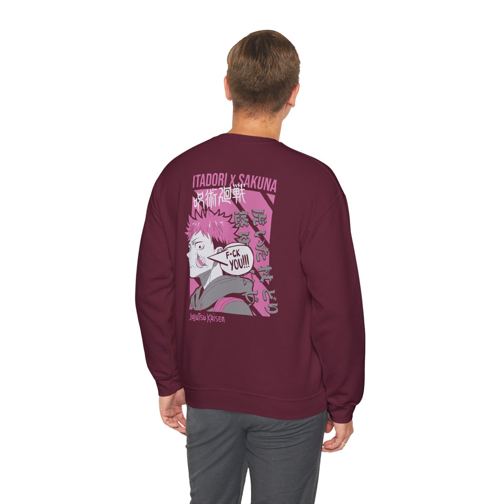 Yuji Itadori & Ryomen Sukuna "Cursed Vessel" | Jujutsu Kaisen Sweatshirt