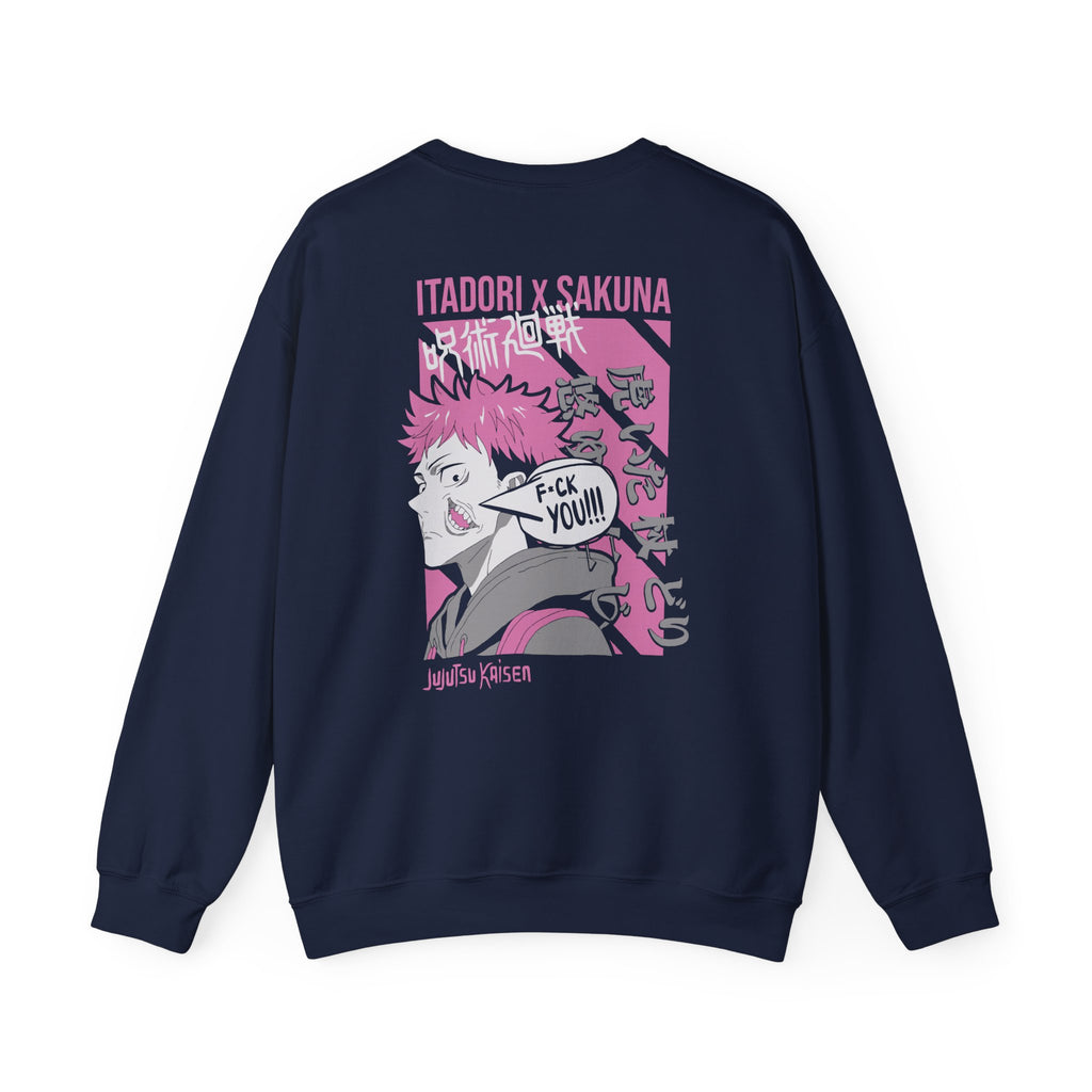 Yuji Itadori & Ryomen Sukuna "Cursed Vessel" | Jujutsu Kaisen Sweatshirt