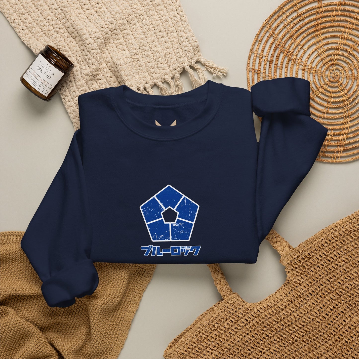Karasu "Shadow" Blue Lock Heavyweight Tee | Maklenn
