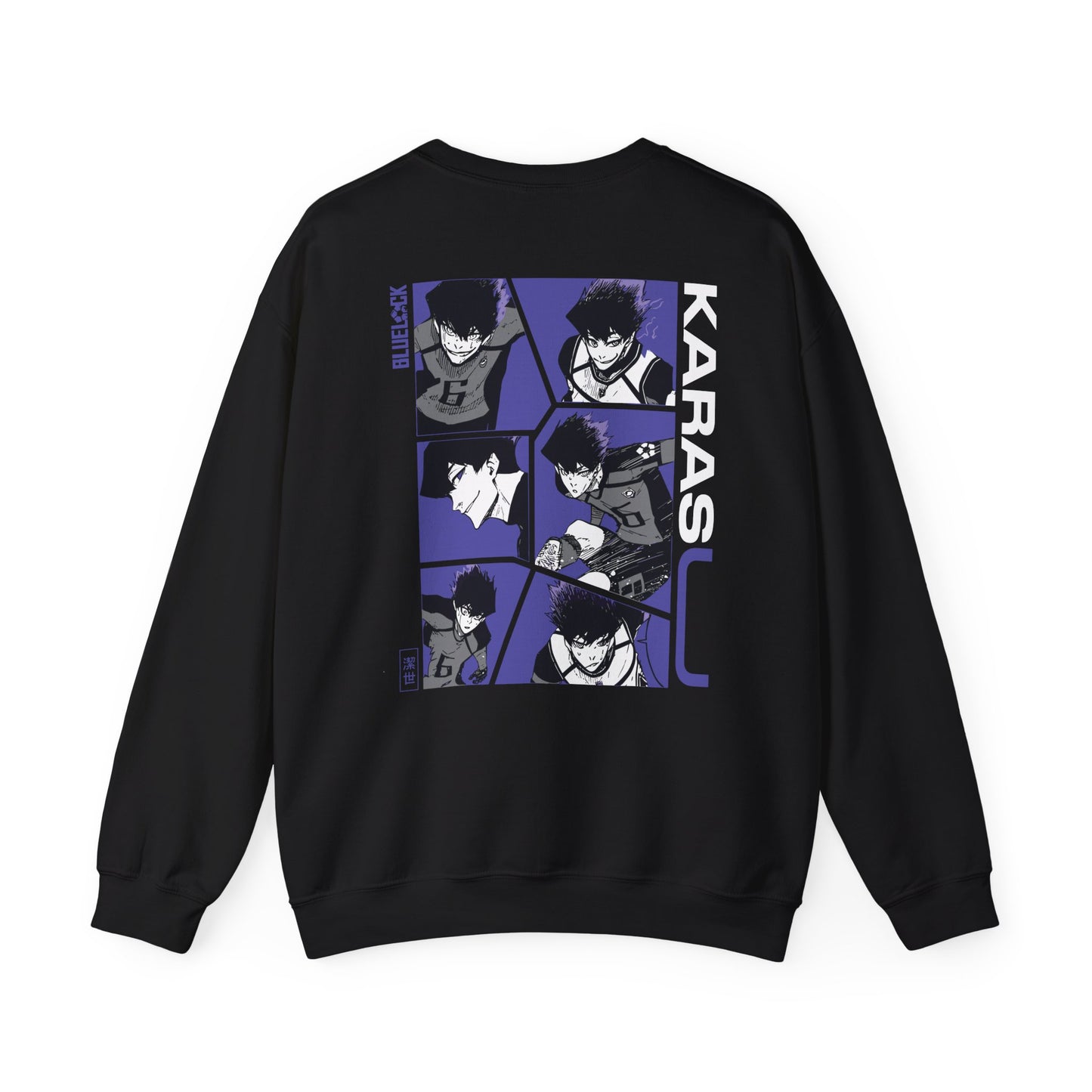 Karasu "Shadow" Blue Lock Heavyweight Tee | Maklenn