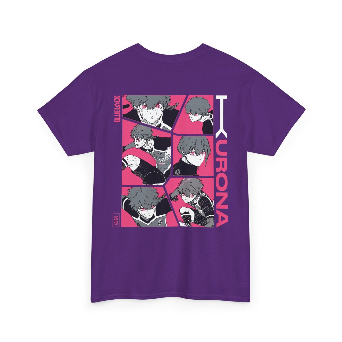 Kurona "Twin Fang" Blue Lock Heavyweight Tee | Maklenn