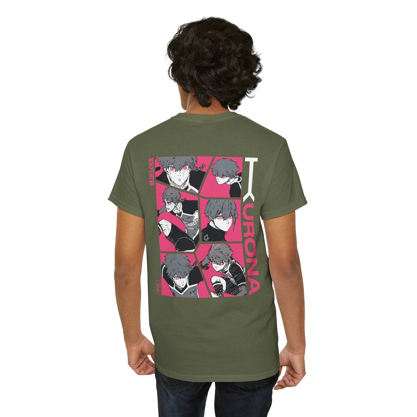 Kurona "Twin Fang" Blue Lock Heavyweight Tee | Maklenn