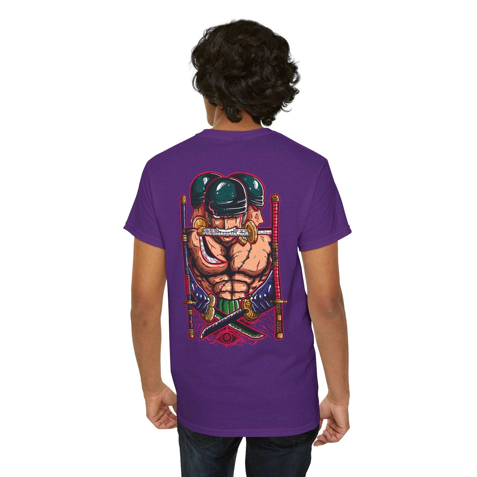 Samurai Warrior Graphic Tee — Bold Back-Print Anime Inspired T-Shirt Maklenn Samurai Warrior Graphic Tee — Bold Back-Print Anime Inspired T-Shirt T-Shirt Maklenn www.maklenn.com India 21.80