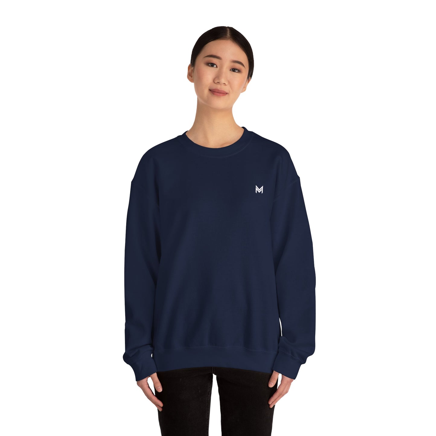 Crewneck Sweatshirt — "You Vs You. Remember That." Motivational Backprint