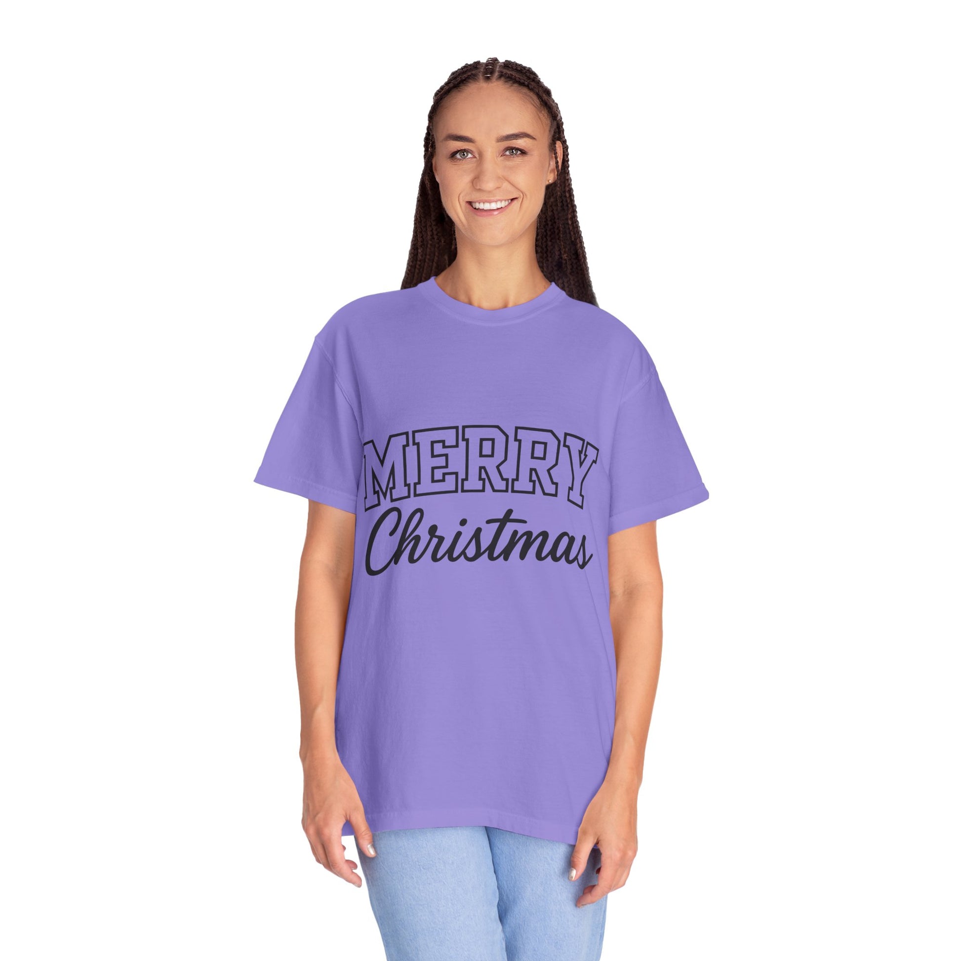 Merry Christmas T-Shirt — Classic Holiday Graphic Tee Printify
