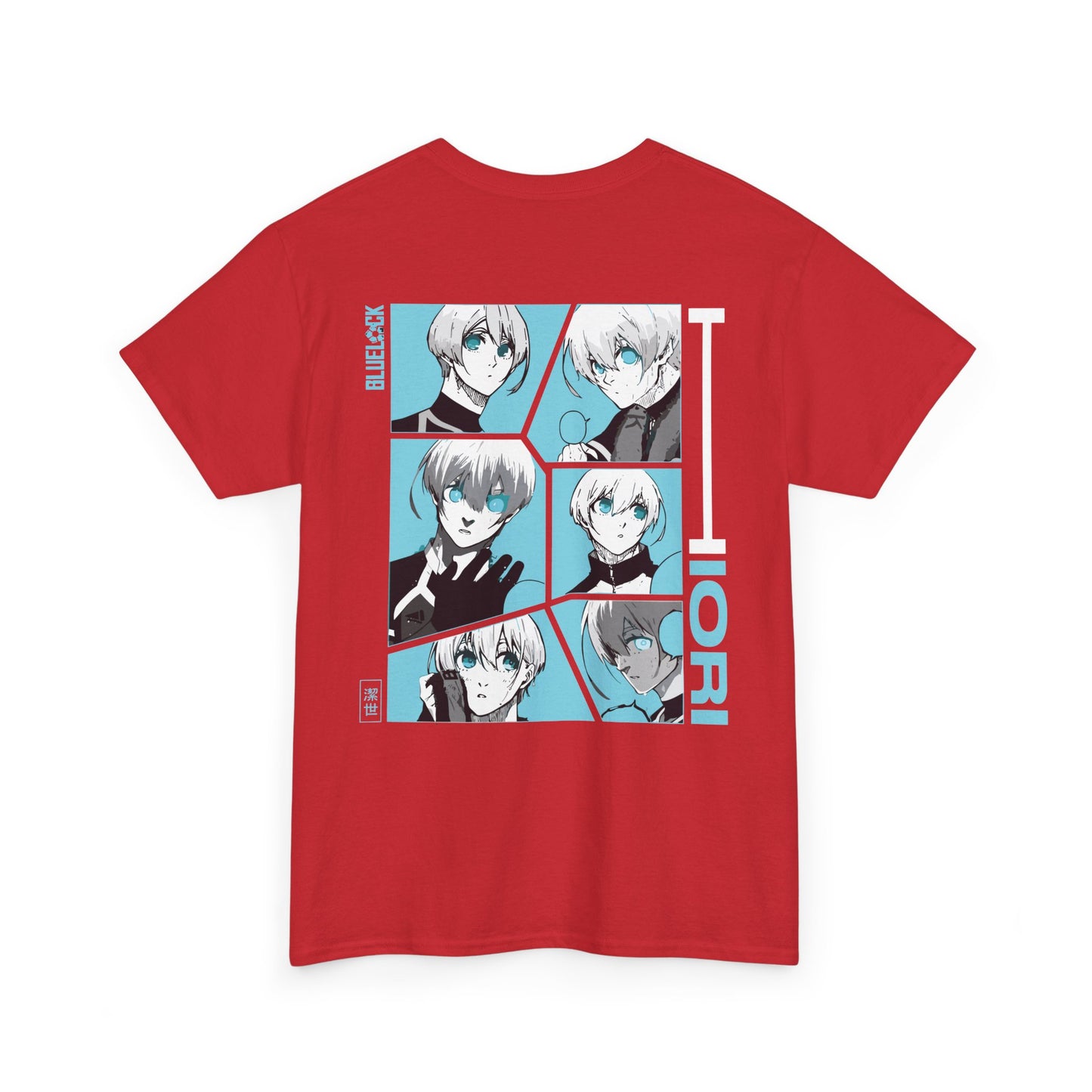 Iiori "Calm Storm" Blue Lock Heavyweight Tee | Maklenn