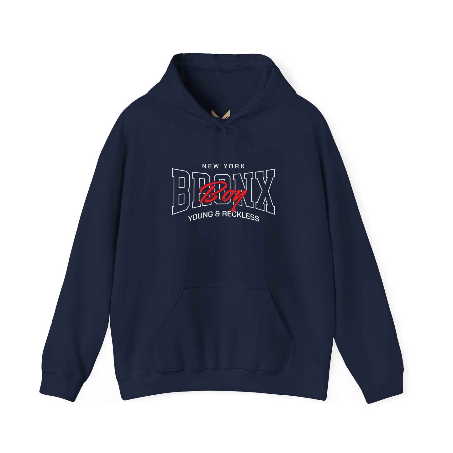 Bronx-themed Unisex Hoodie, Cozy Sweatshirt, Streetwear, Gift for Him/Her, New York Apparel, Young & Reckless Style