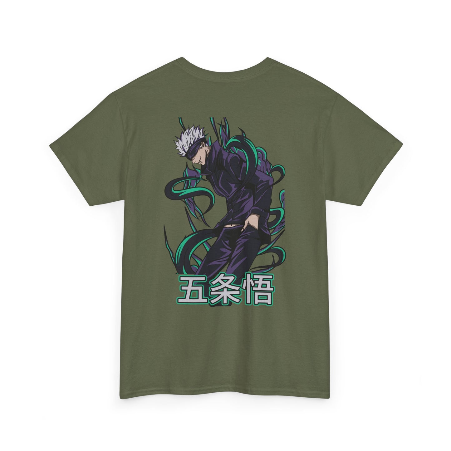 Jujutsu Kaisen Graphic Tee — Gojo Satoru Back Print Shirt