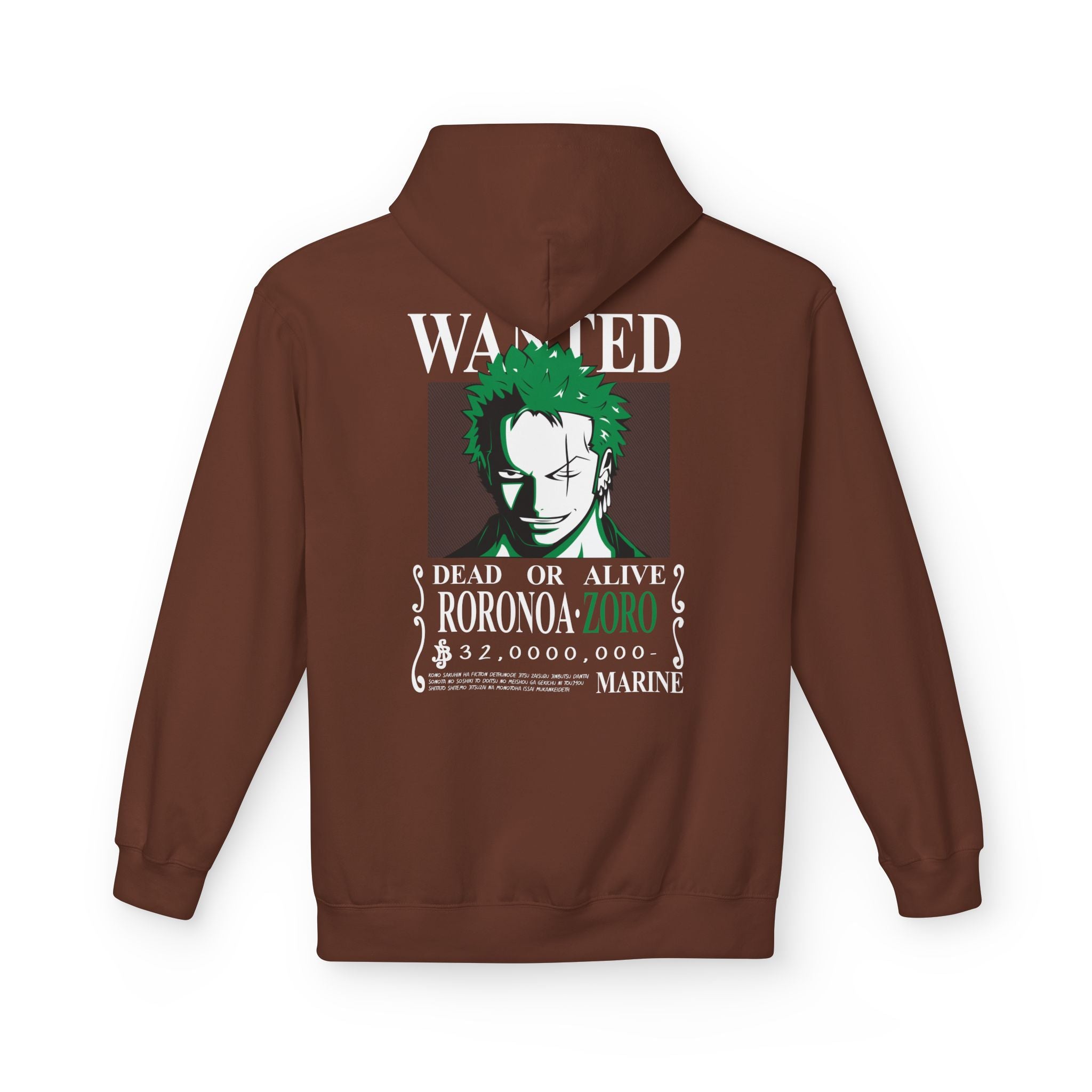 Roronoa Zoro "Wanted" | One Piece Hoodie