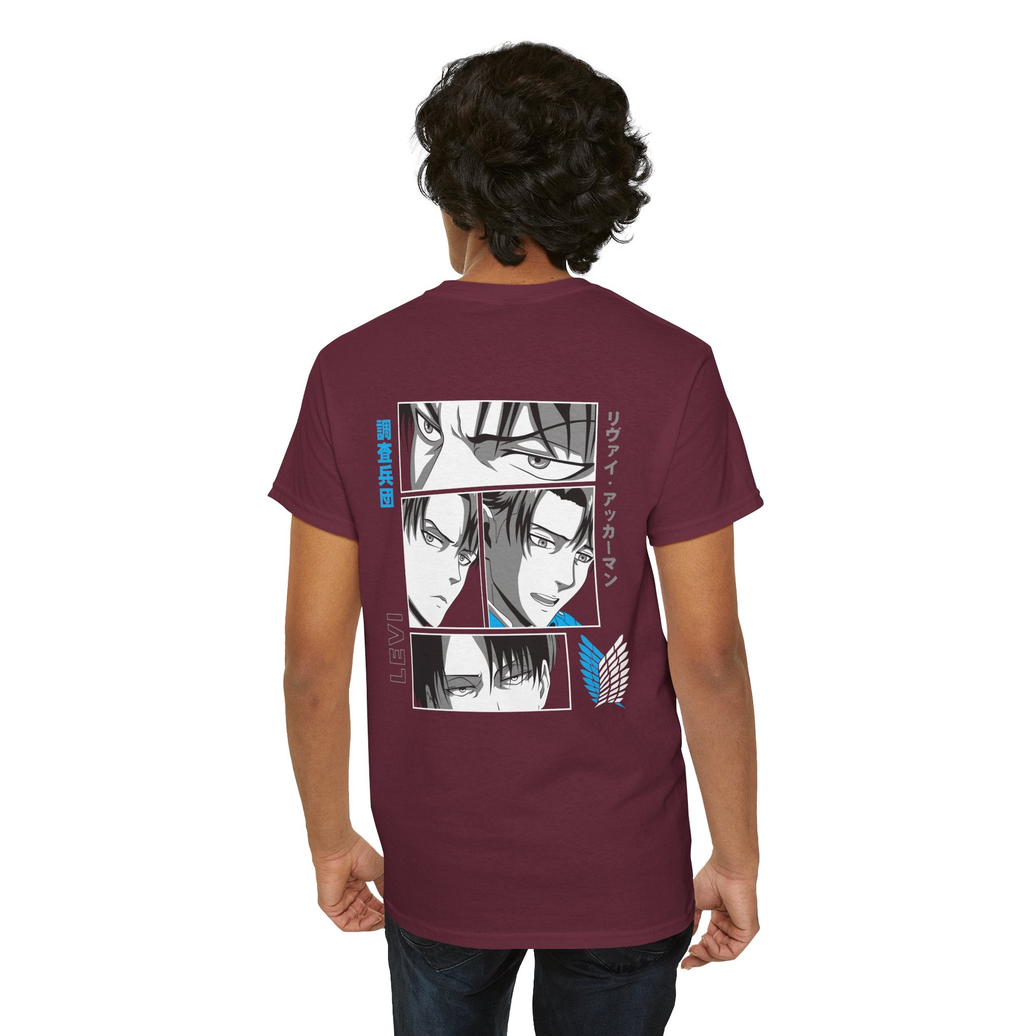 Captain Levi Ackerman Attack on Titan AOT Anime Streetwear – View 25 | Maklenn